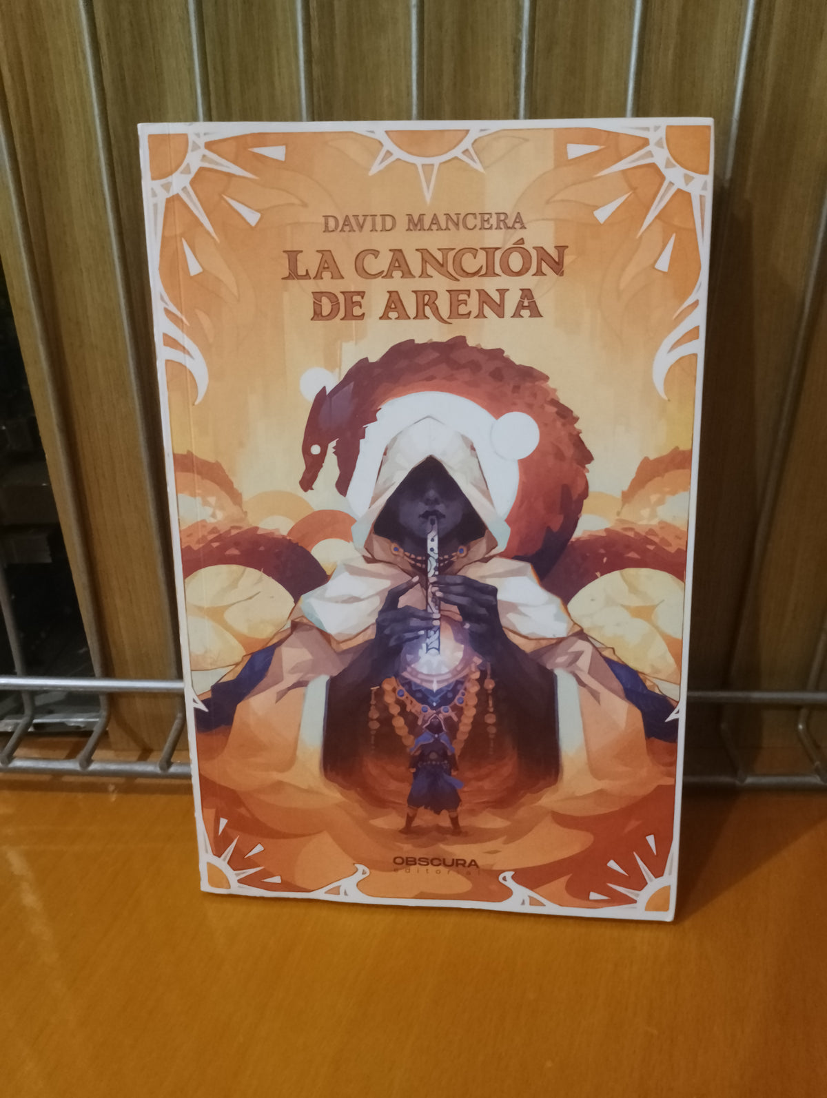 La canción de arena. David Mancera