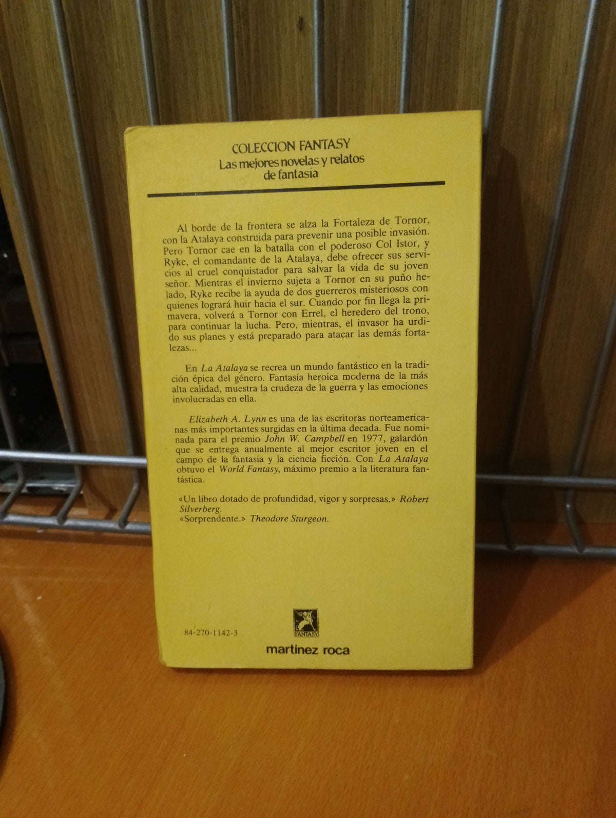La atalaya. Elizabeth A. Lynn