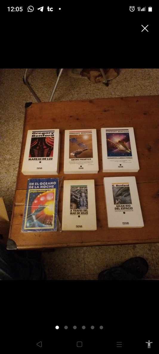 Serie del centro galáctico completa. Gregory Benford