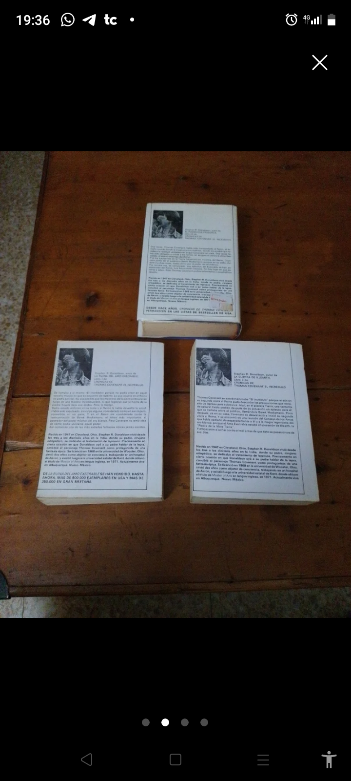 Crónicas de Thomas Covenant El incrédulo. Stephen R Donaldson