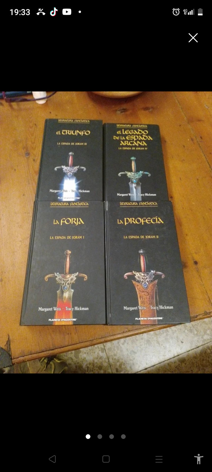 Tetralogía La espada de Joram. Margaret Weis. Tracy Hickman