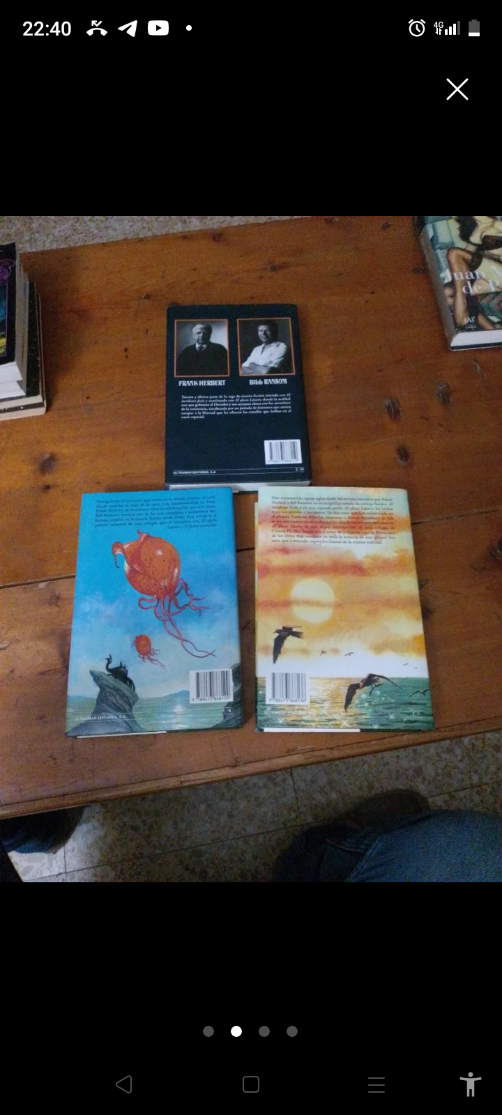 Trilogía el factor ascension. Frank Herbert