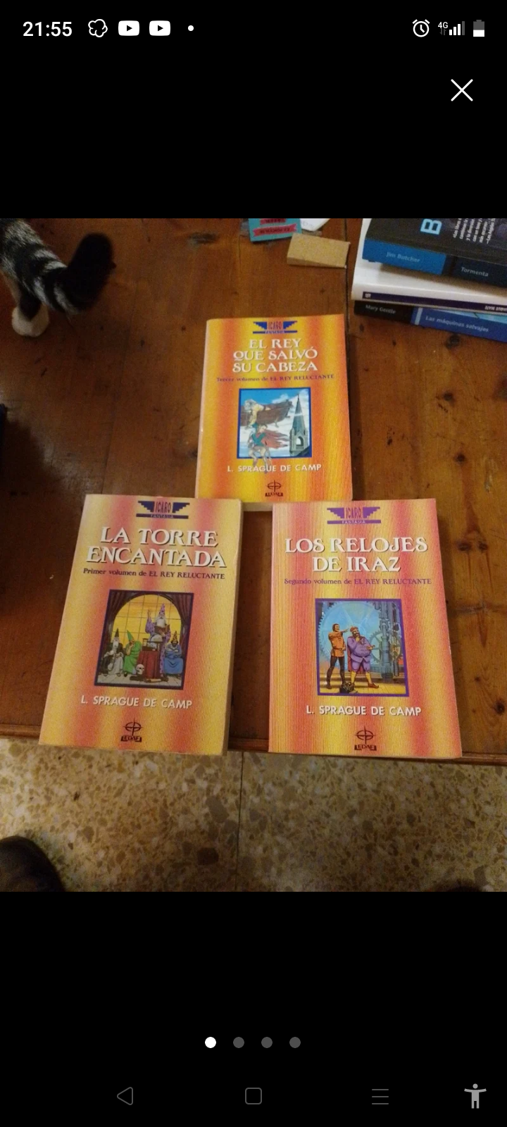 Trilogía El Rey reluctante. L. Sprague de Camp