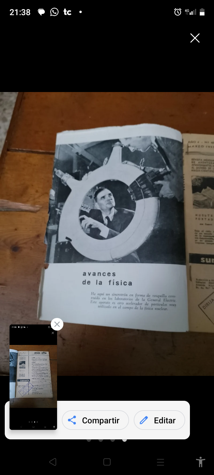 Revista mensual de fantasía cientifica Más Allá n 45 ( volumen 4)