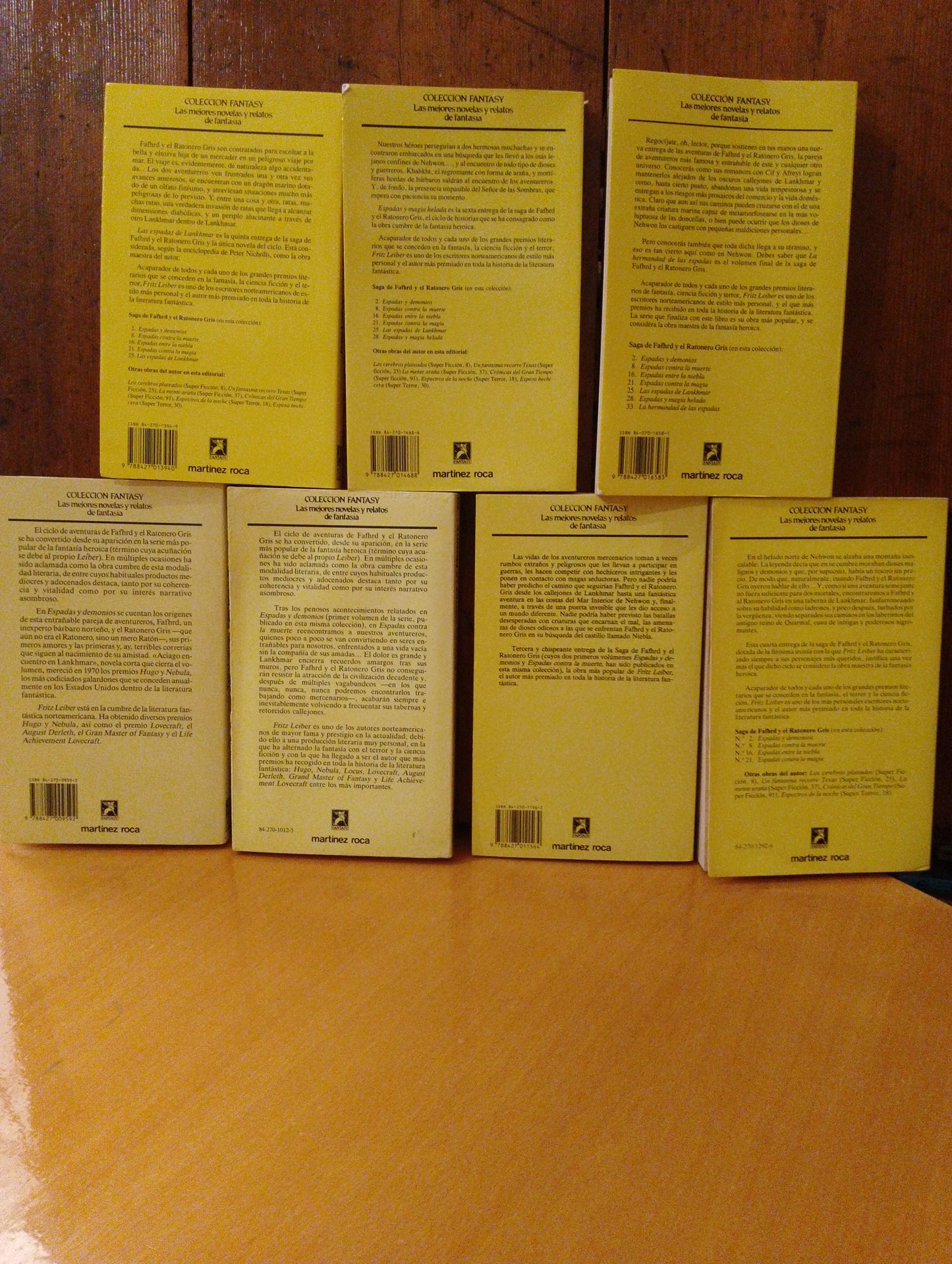 Serie Fafharf y el ratonero gris. Fritz Leiber