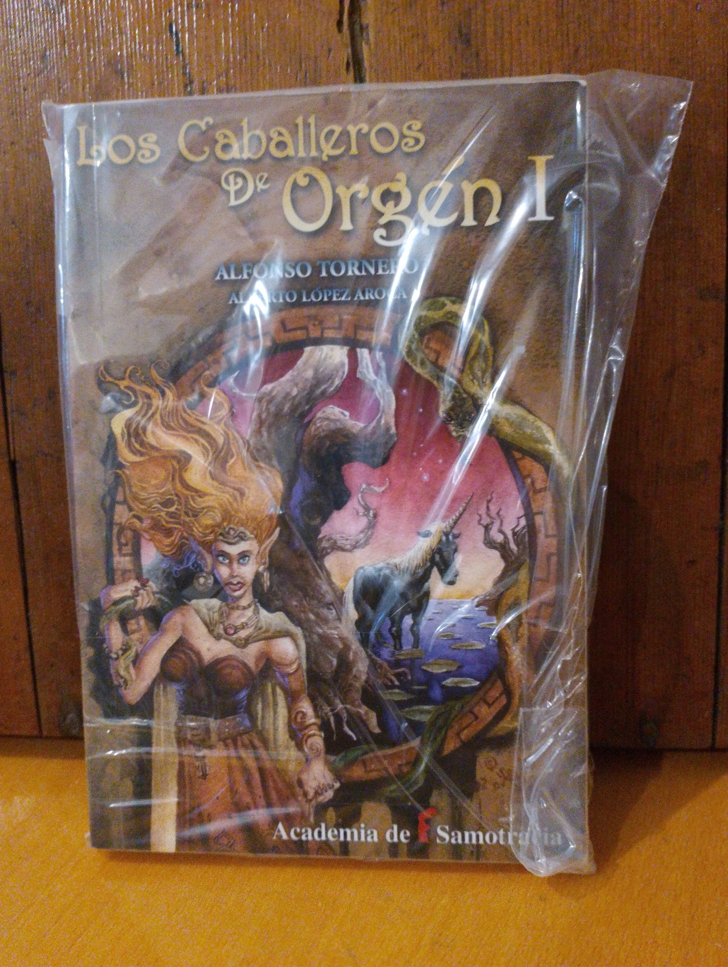 Los caballeros de Origen. Alonso Tornero. Alberto López Aroca