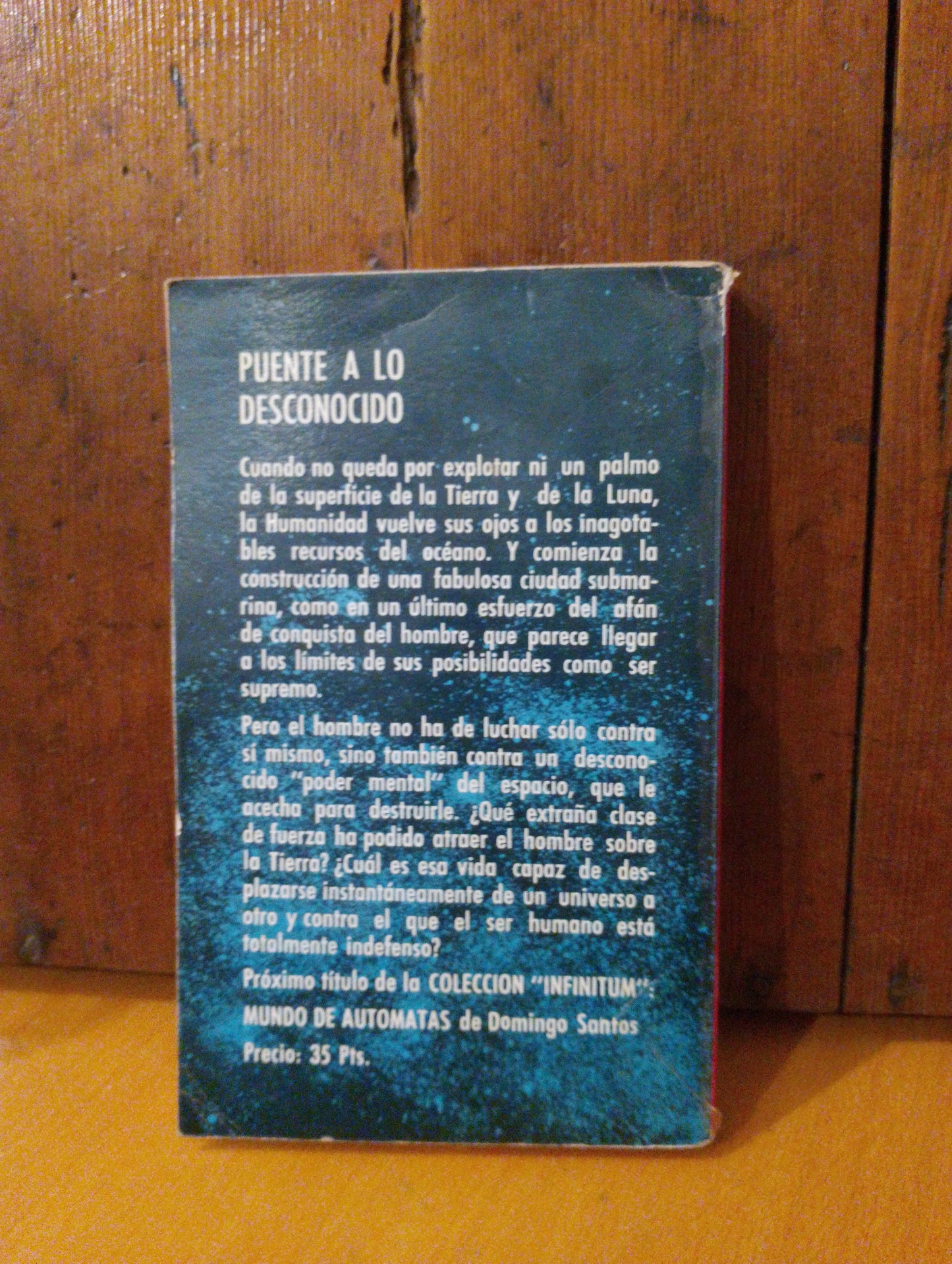Puente a lo desconocido. Francisco Valverde Torne