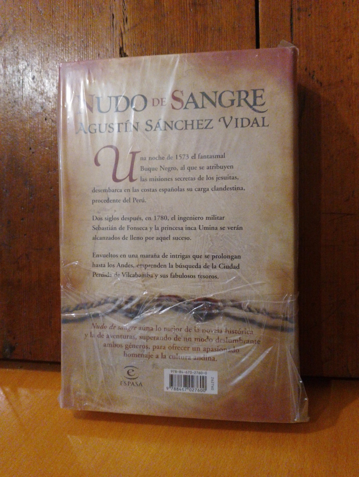 Nudo de sangre. Agustín Sánchez Adalid