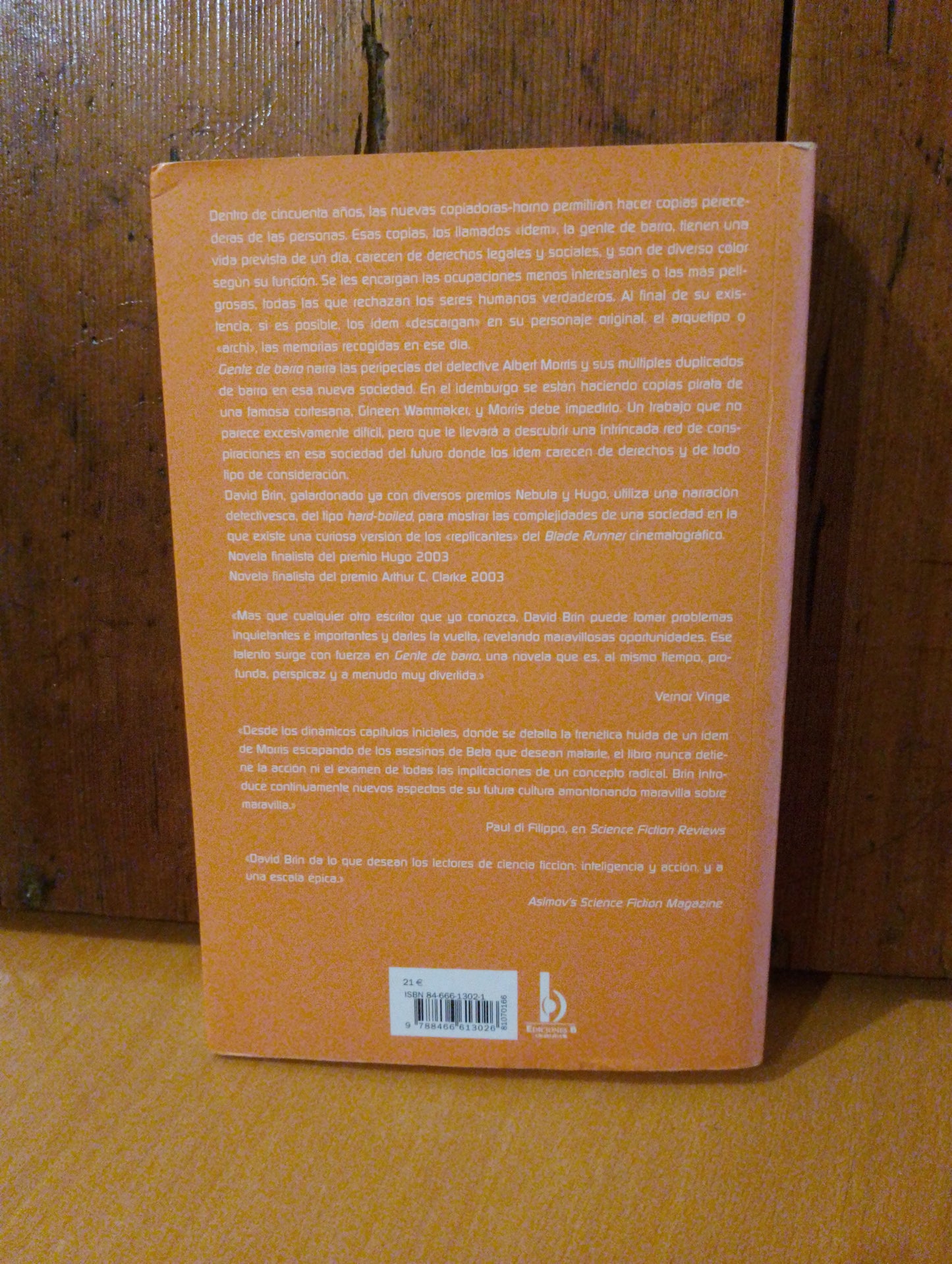 Gente de barro. David Brin