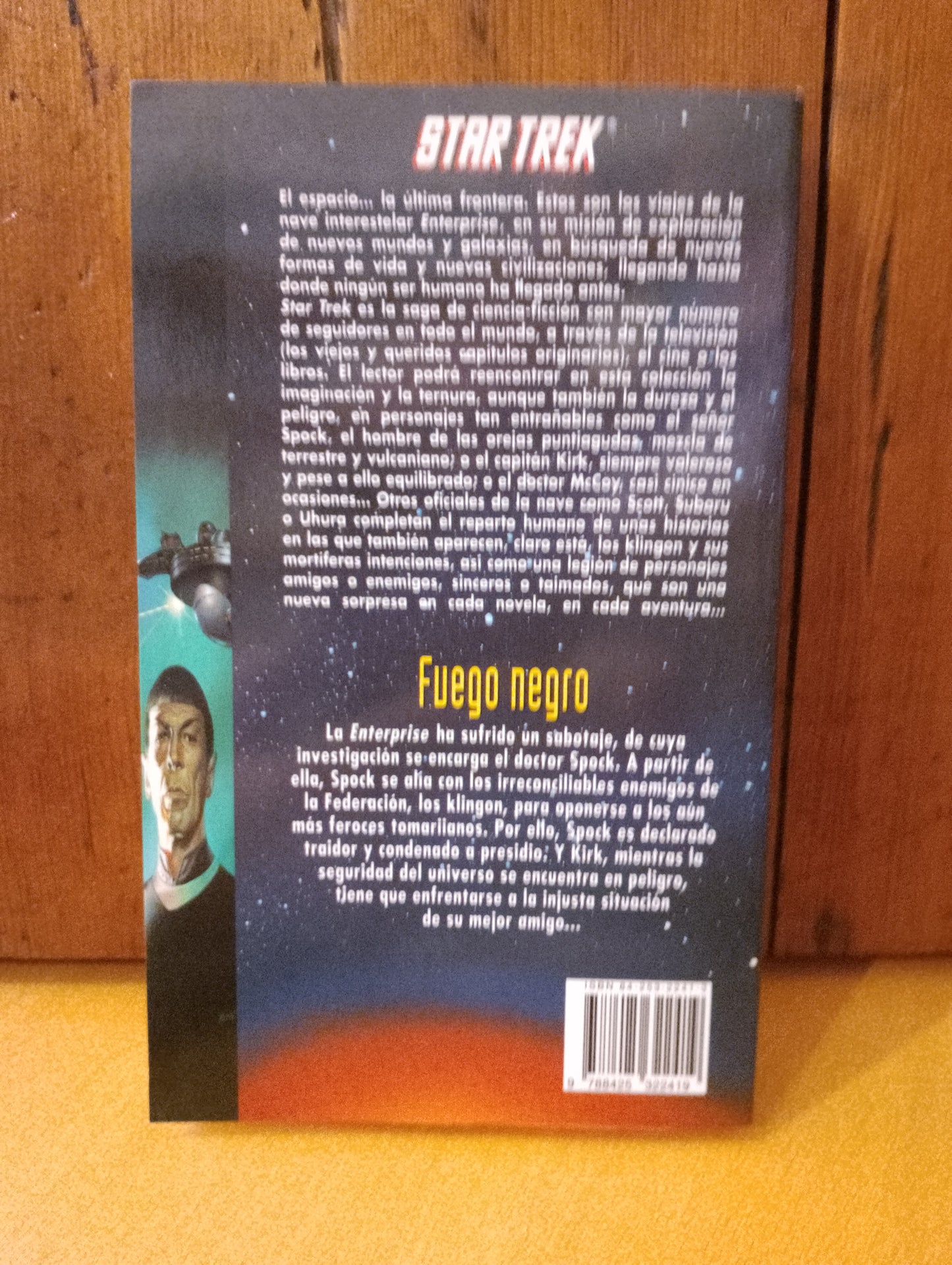 Star Trek Fuego negro. Sonni Cooper