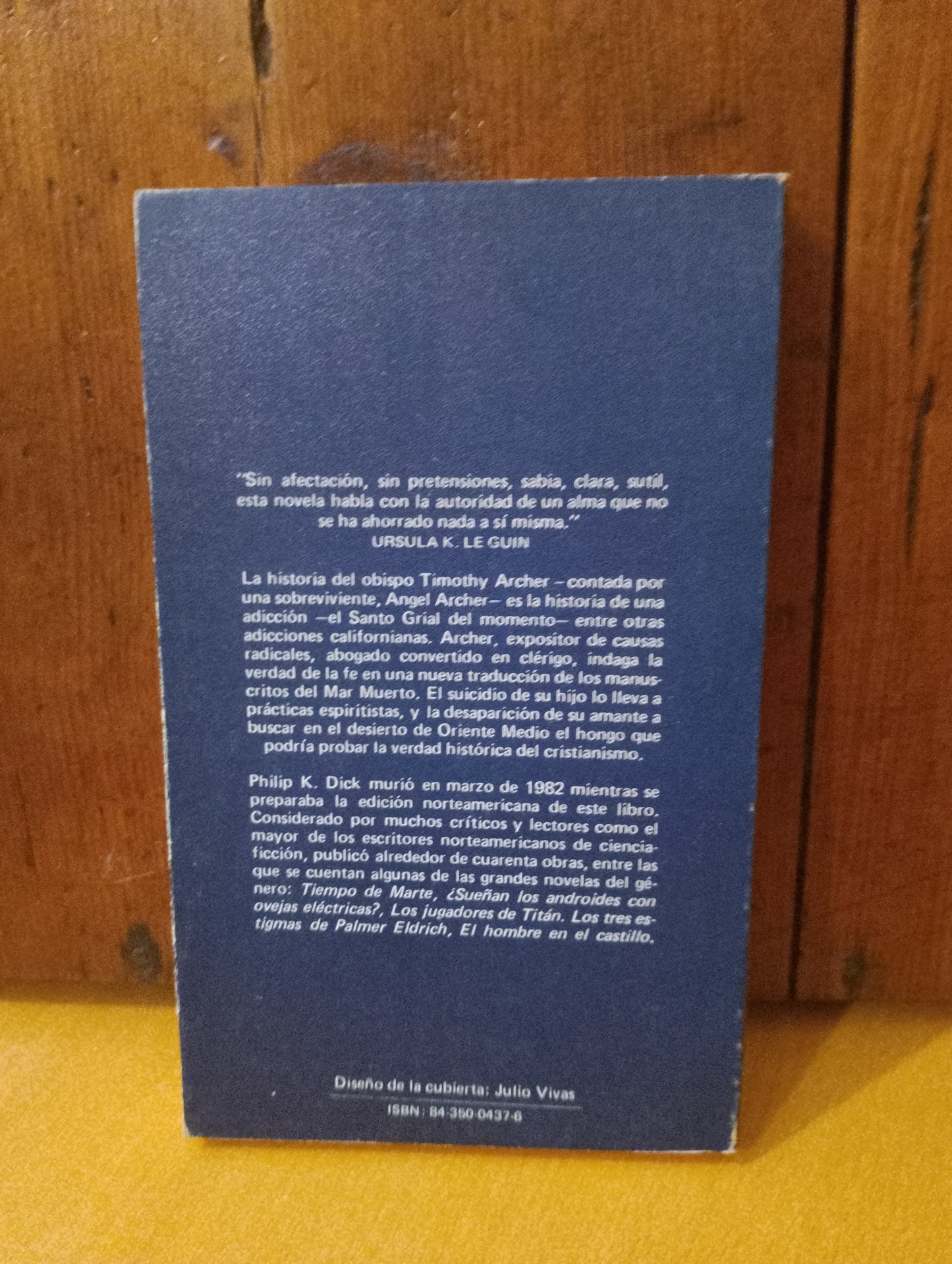 La transmigración de Timothy Archer. Philip K. Dick