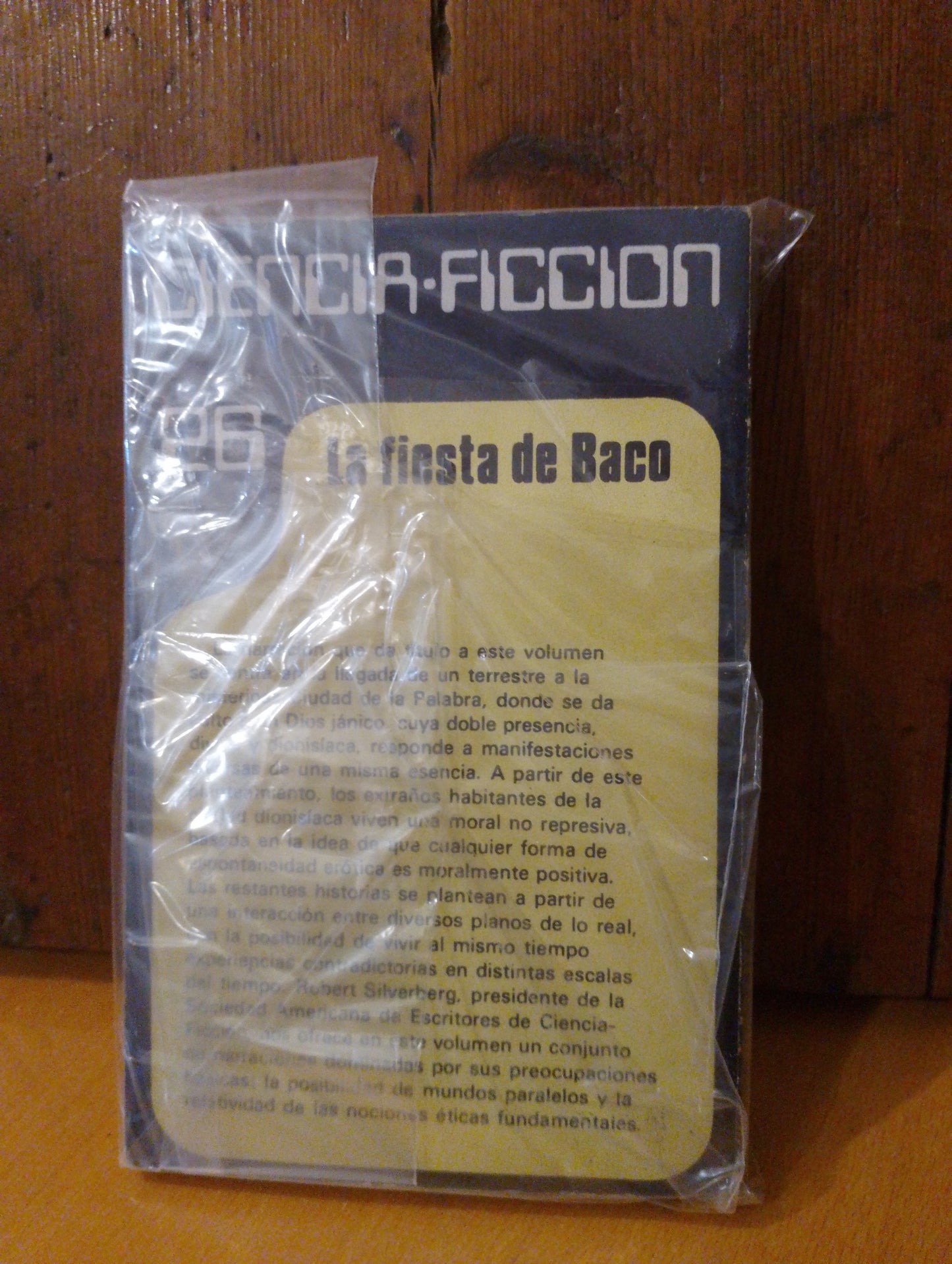 La fiesta de Baco. Robert Silverberg