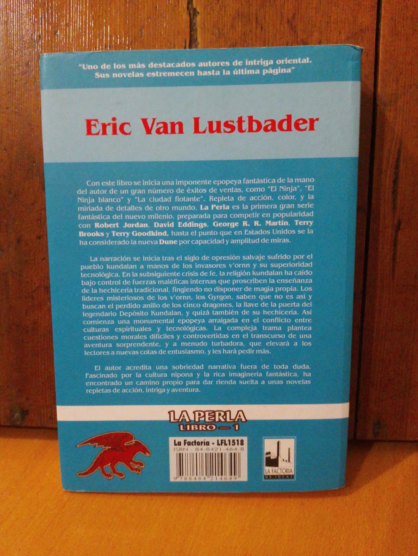El anillo de los cinco dragones. Eric Van Lustbader