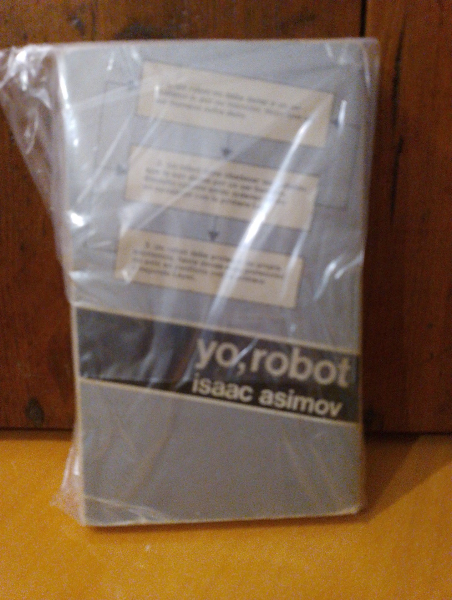 Yo, robot. Isaac Asimov