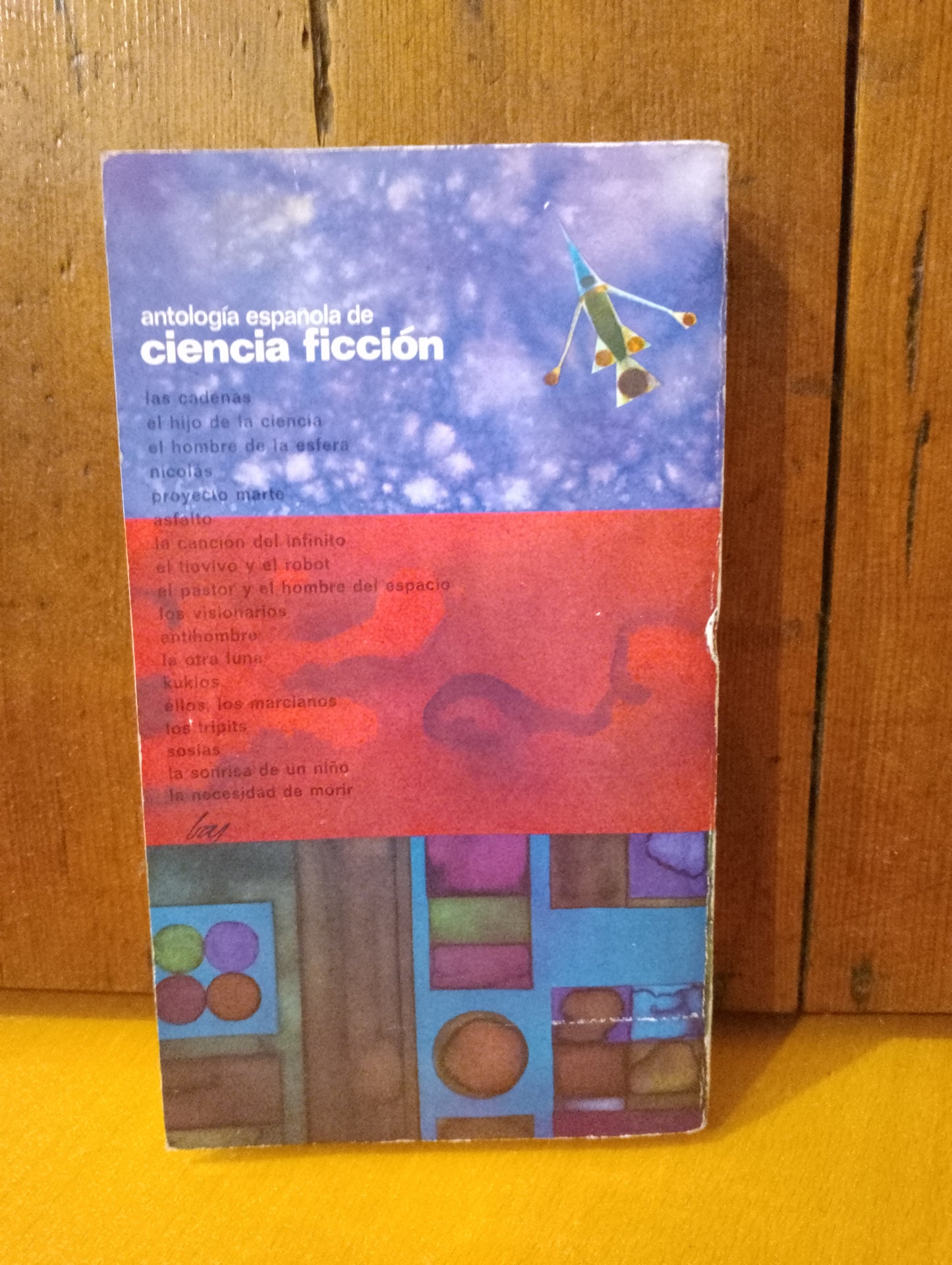 Antología española de ciencia ficción. Varios autores (ver foto)