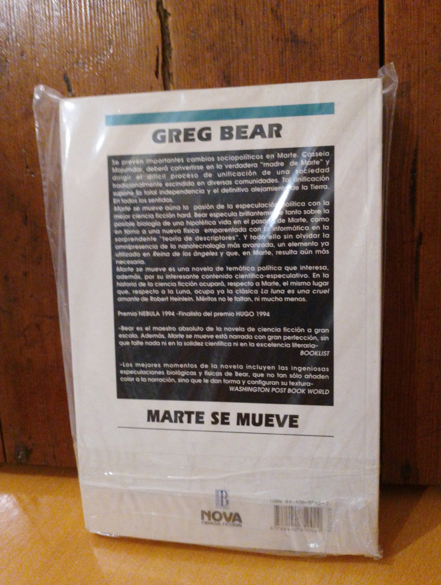 Marte se mueve. Greg Bear