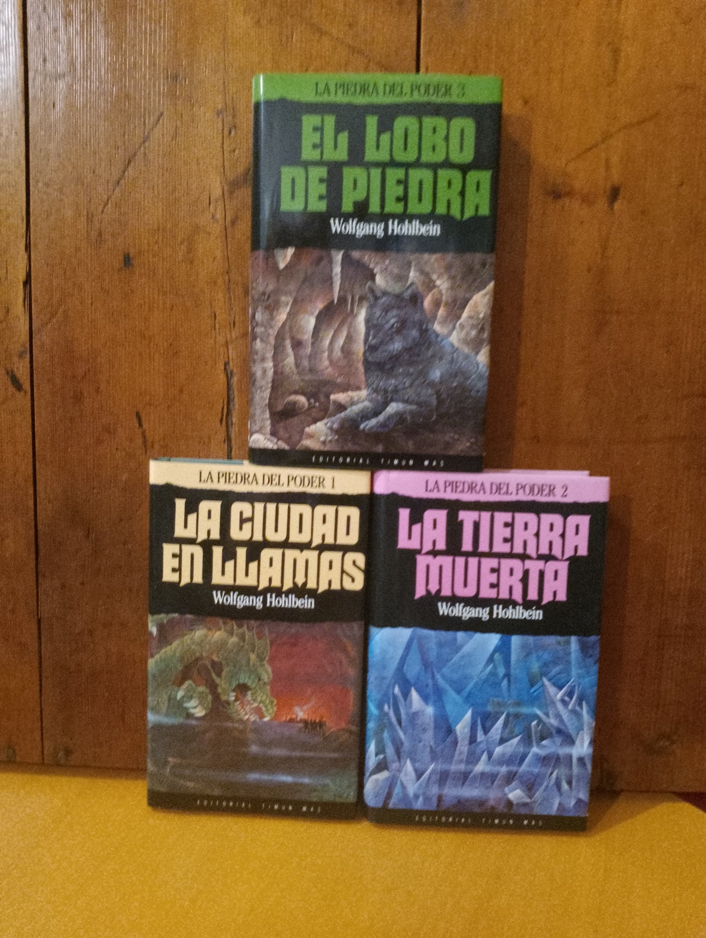 Trilogía la piedra de poder. Wofgang Hohlbein