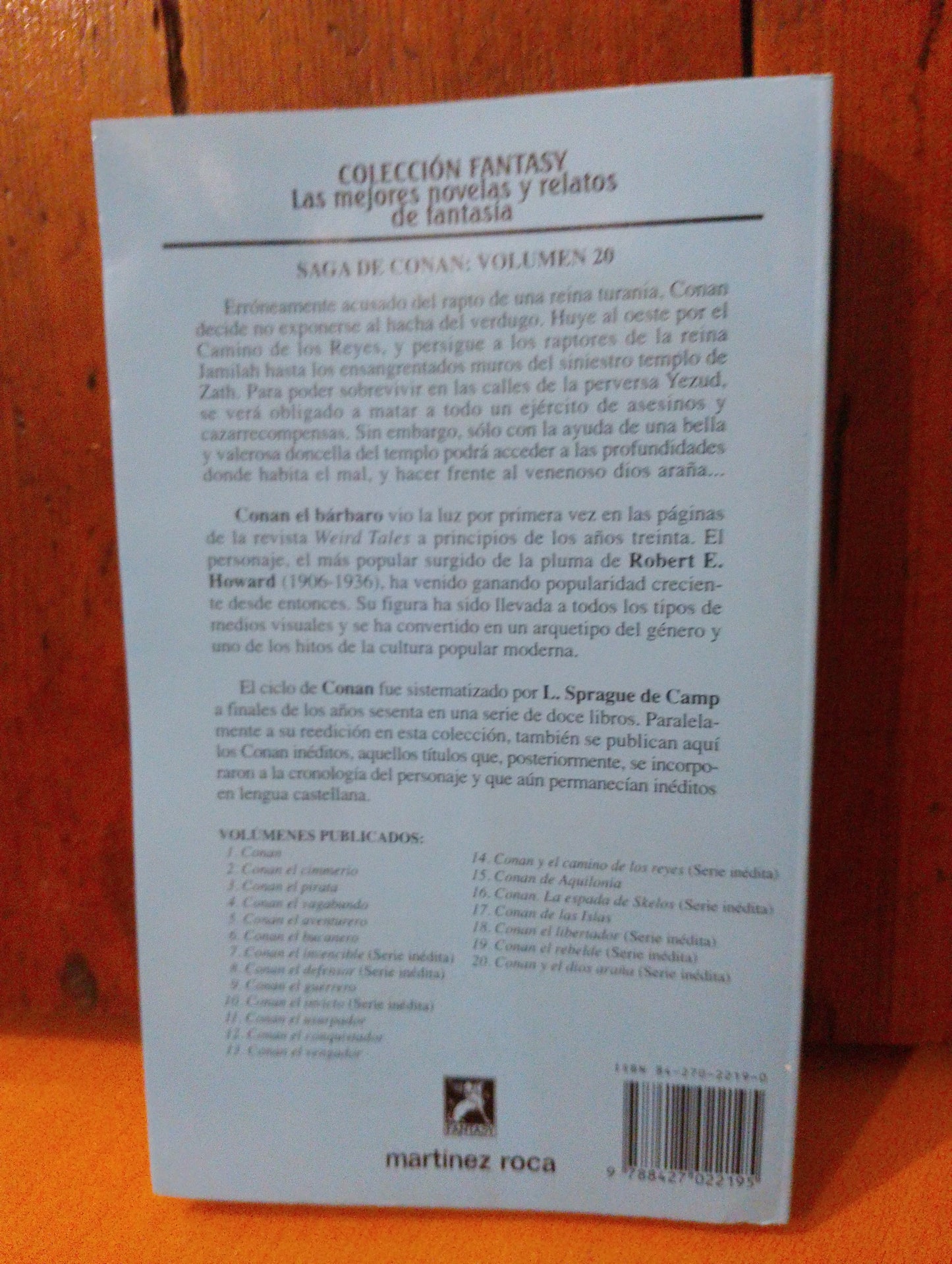 Conan y el dios araña. L. Sprange du camp
