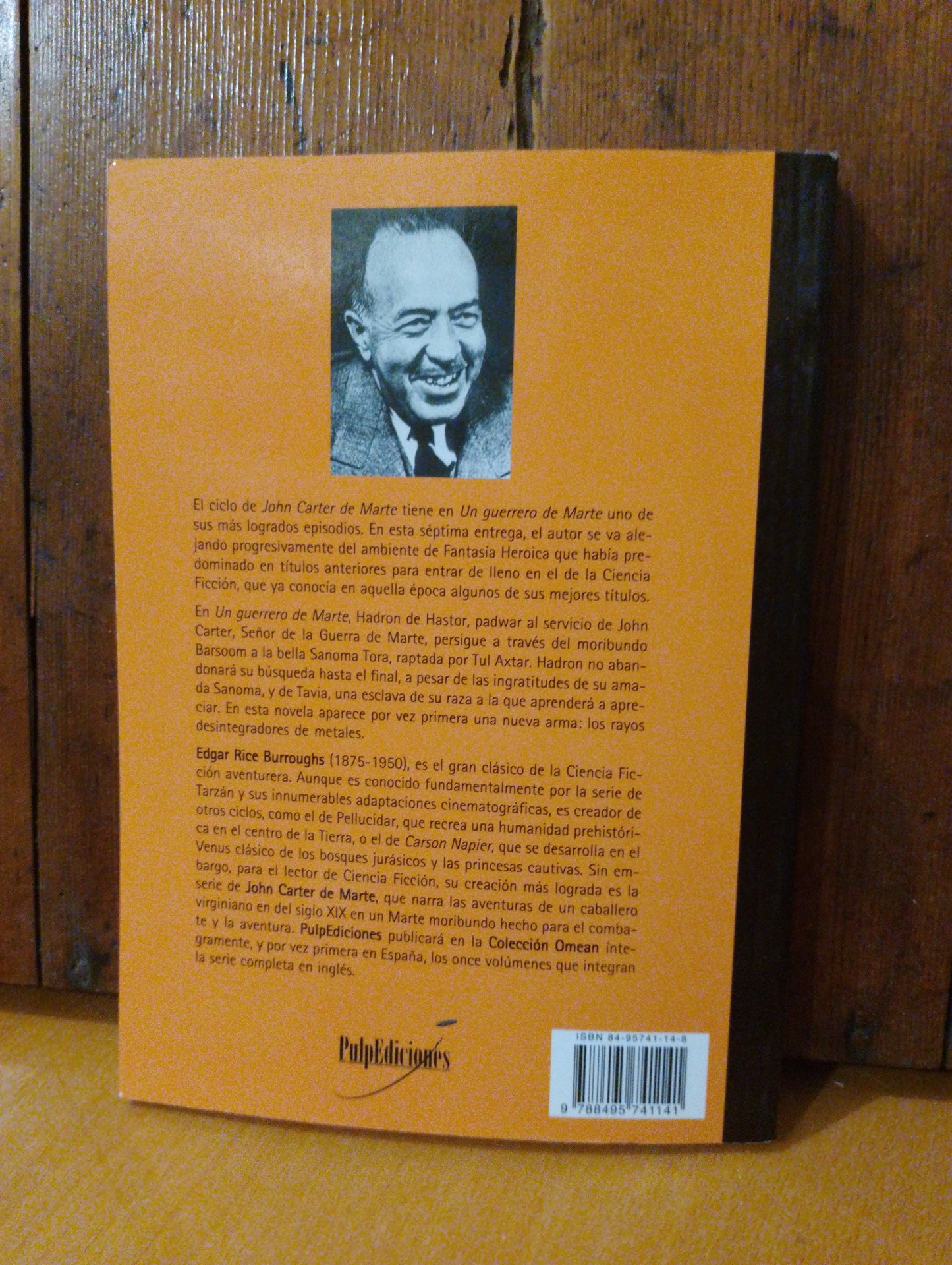 Un guerrero de Marte. Edgar Rice Burroughs