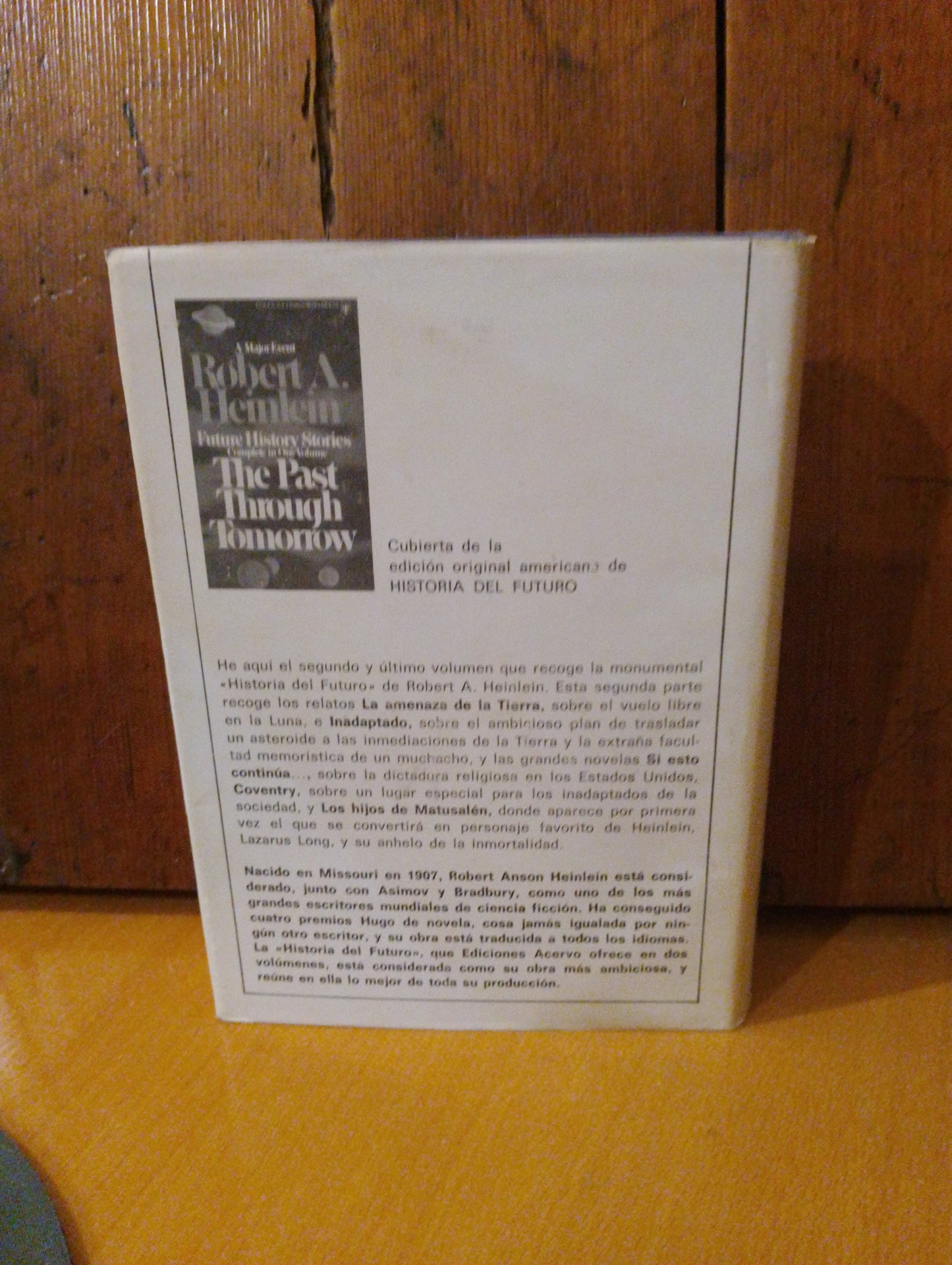 Historia del futuro 2. Robert A. Heinlein
