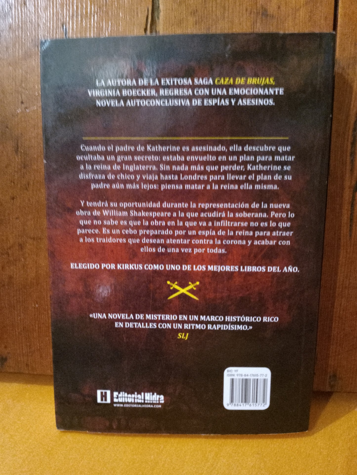 Guia para asesinos, sobre el amor y la traición. Virginia Boecker