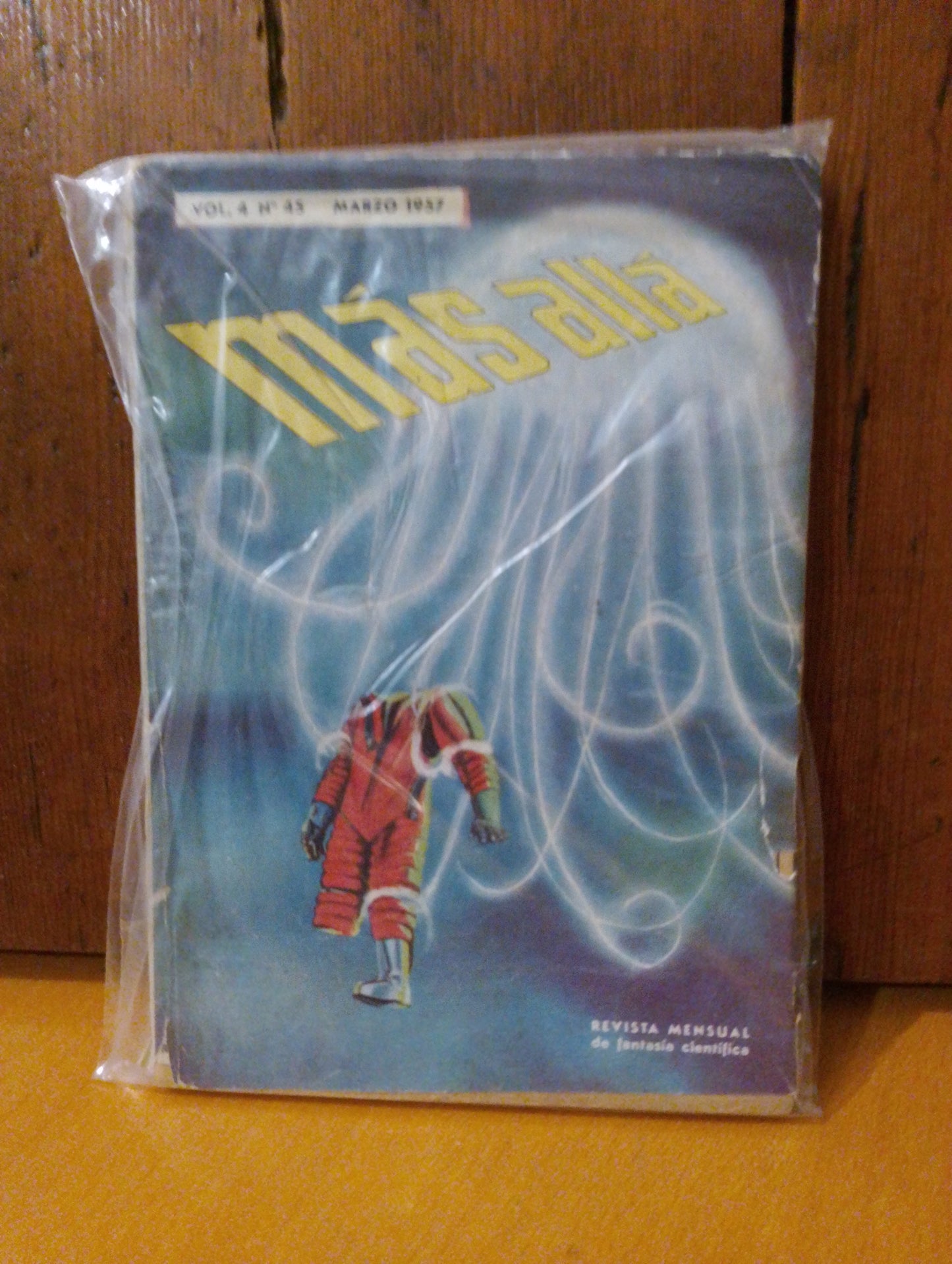 Revista mensual de fantasía cientifica Más Allá n 45 ( volumen 4)