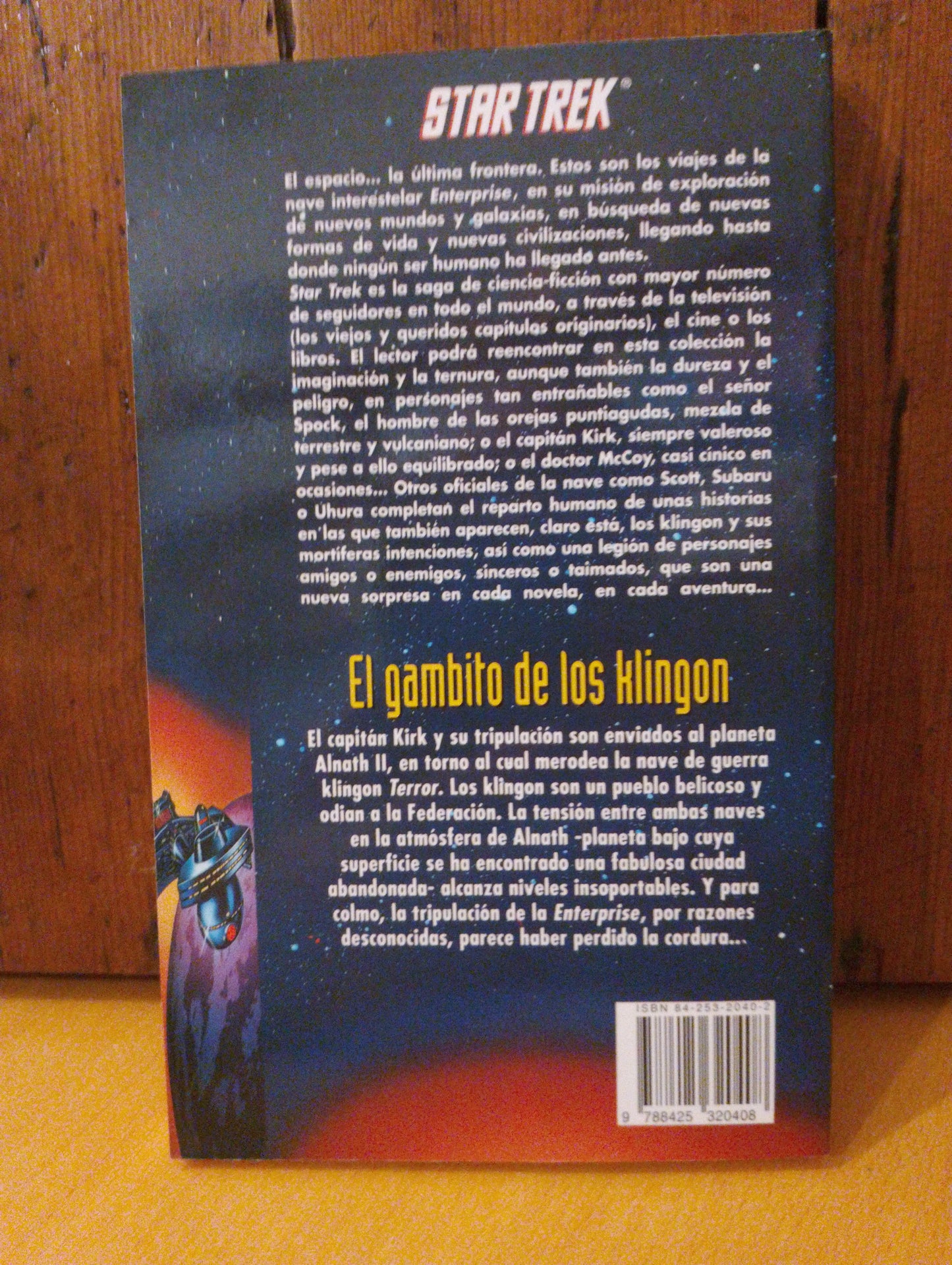 Star Trek El gambito de los Klingon. Robert E. Vanderman