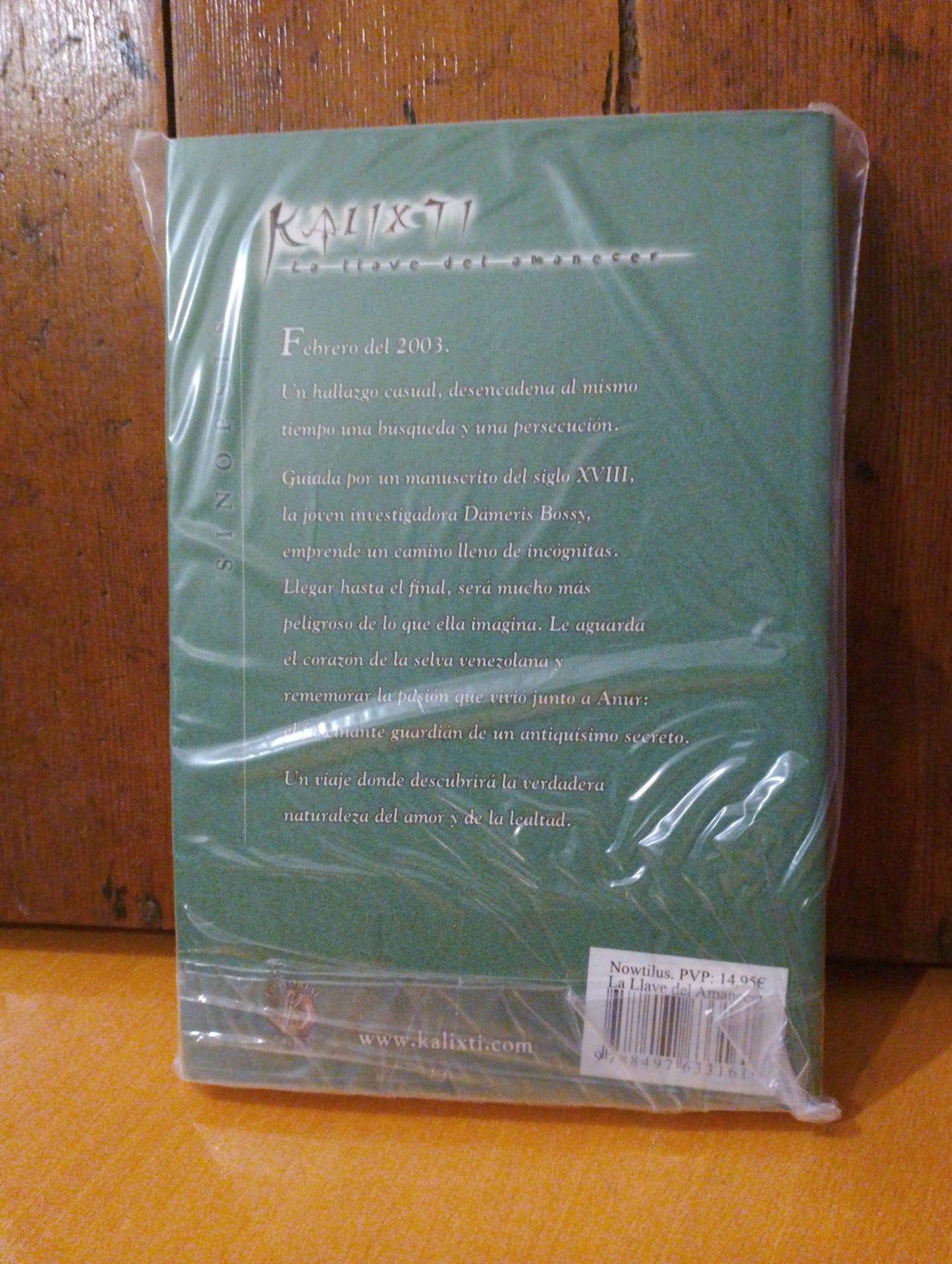 Kalixti. La llave del amanecer. Pedro Terron