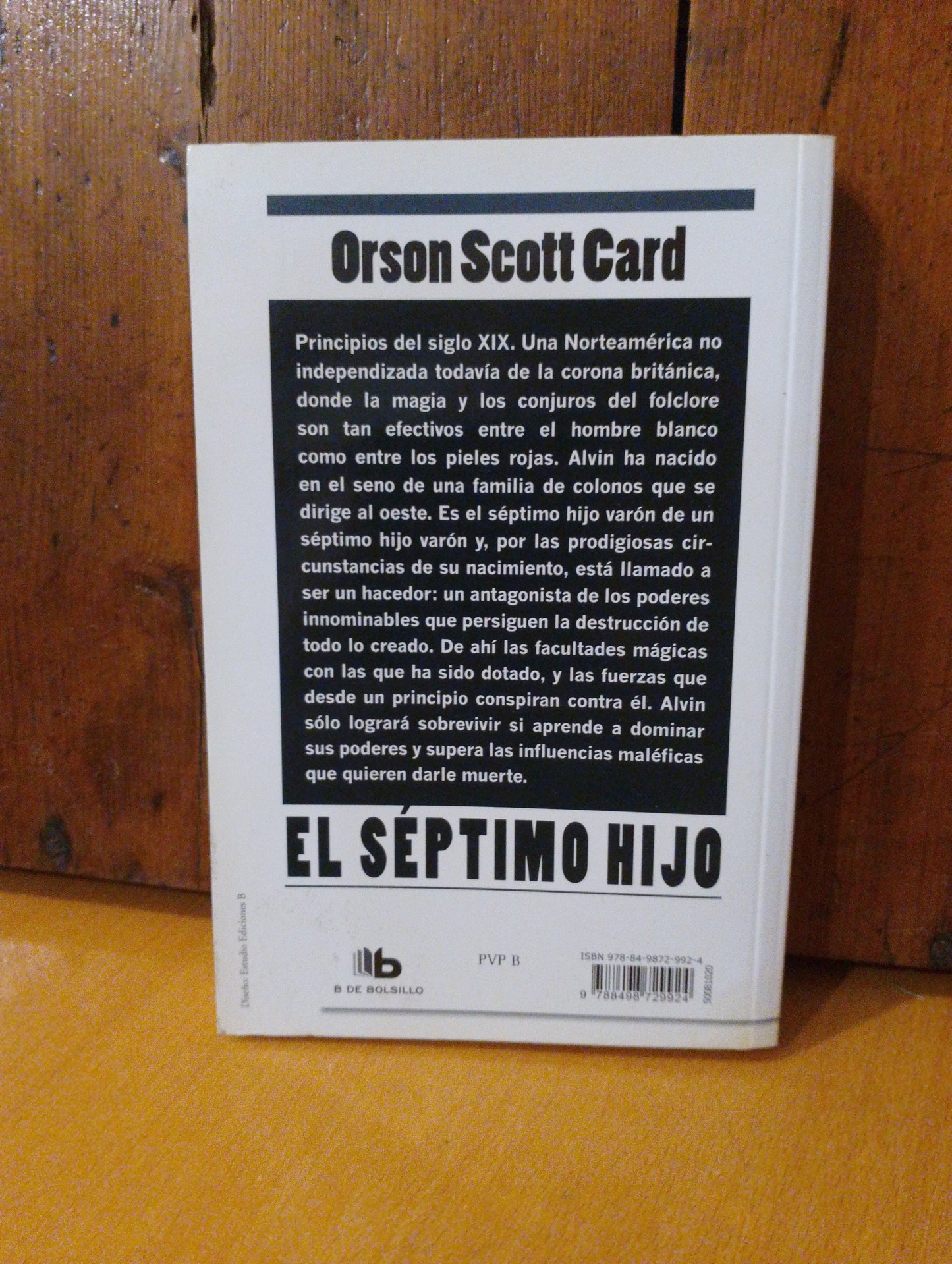 El séptimo hijo. Orson Scott Card