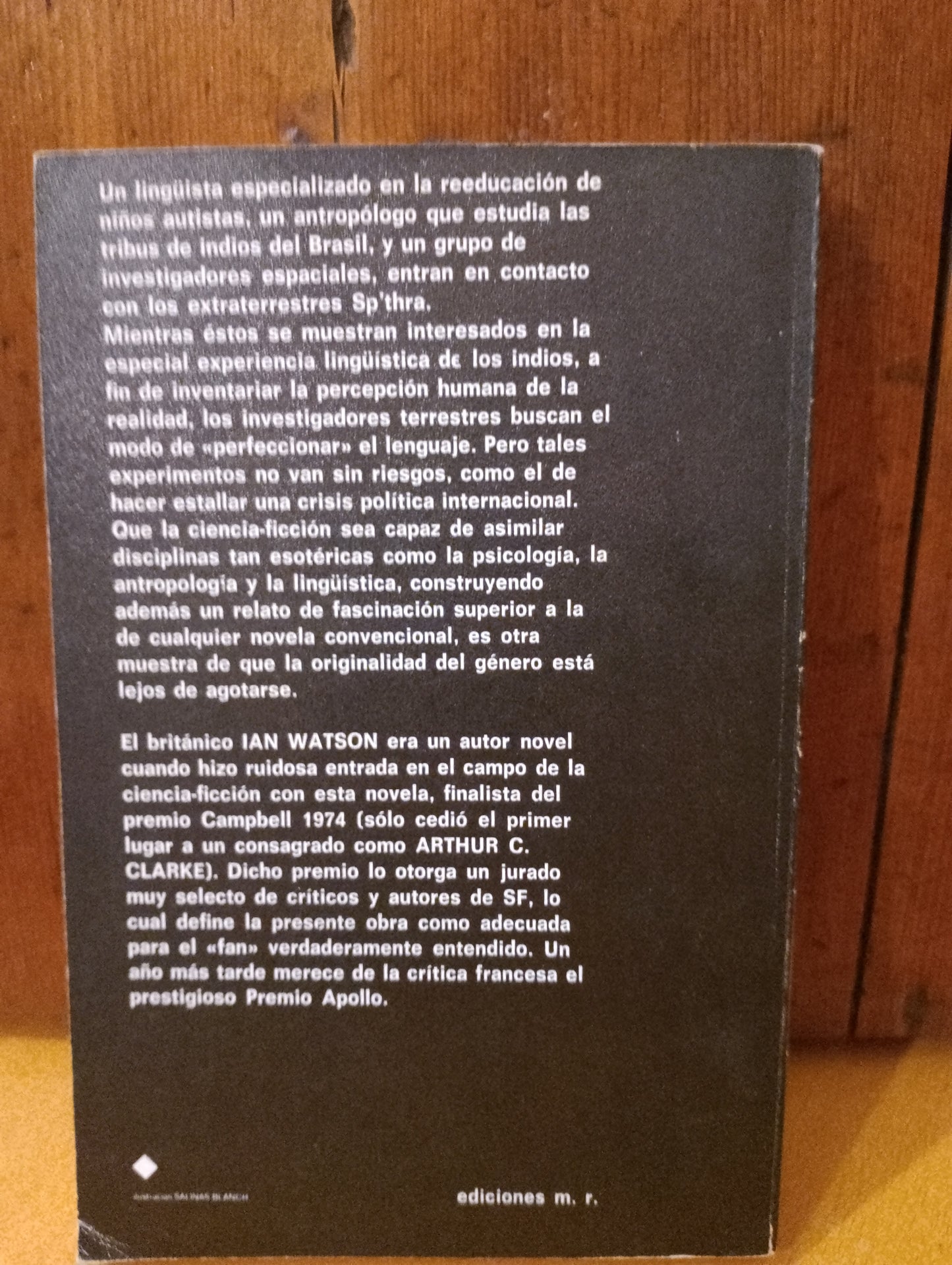 Empotrados. Ian Watson