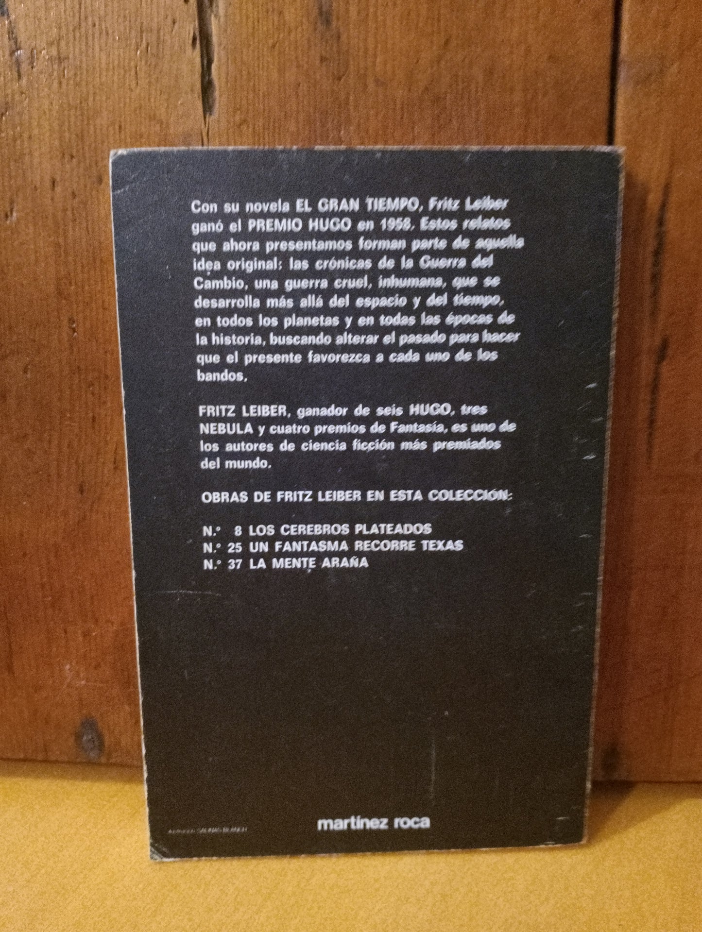 Crónicas del gran tiempo. Fritz Leiber