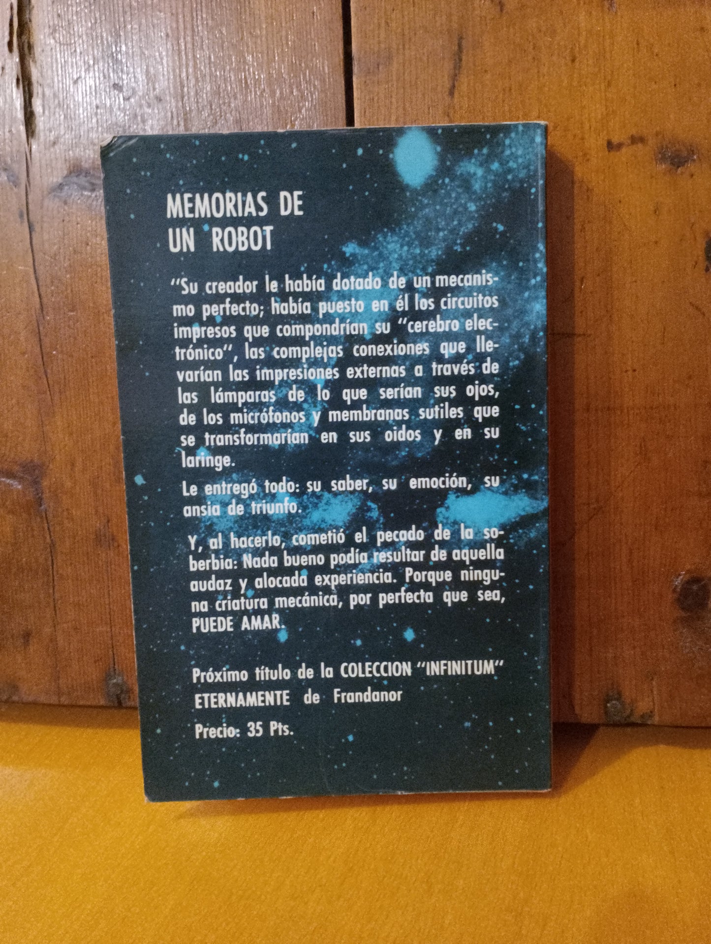 Memorias de un robot. Alan Comet
