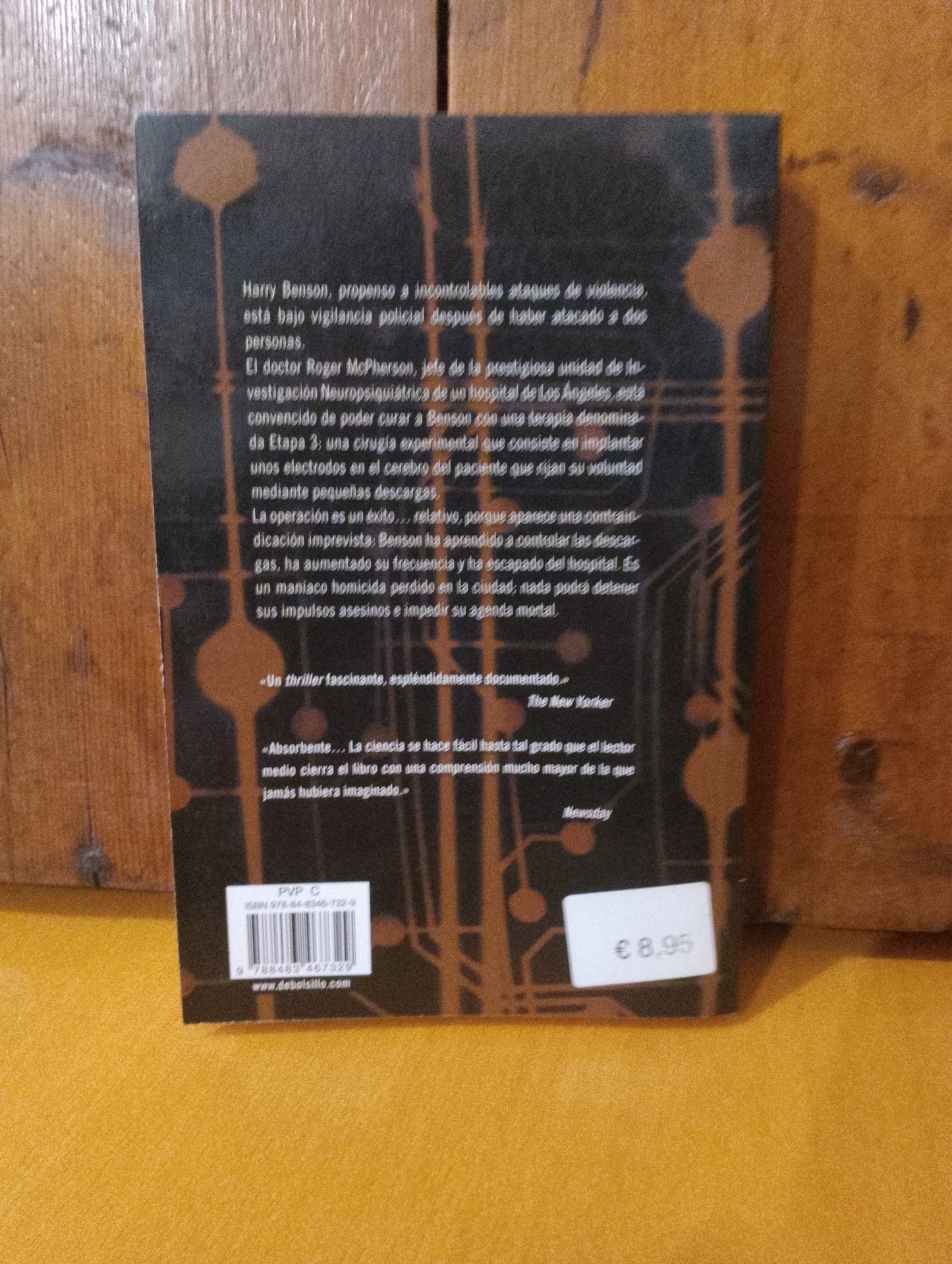 El hombre terminal. Michael Crichton