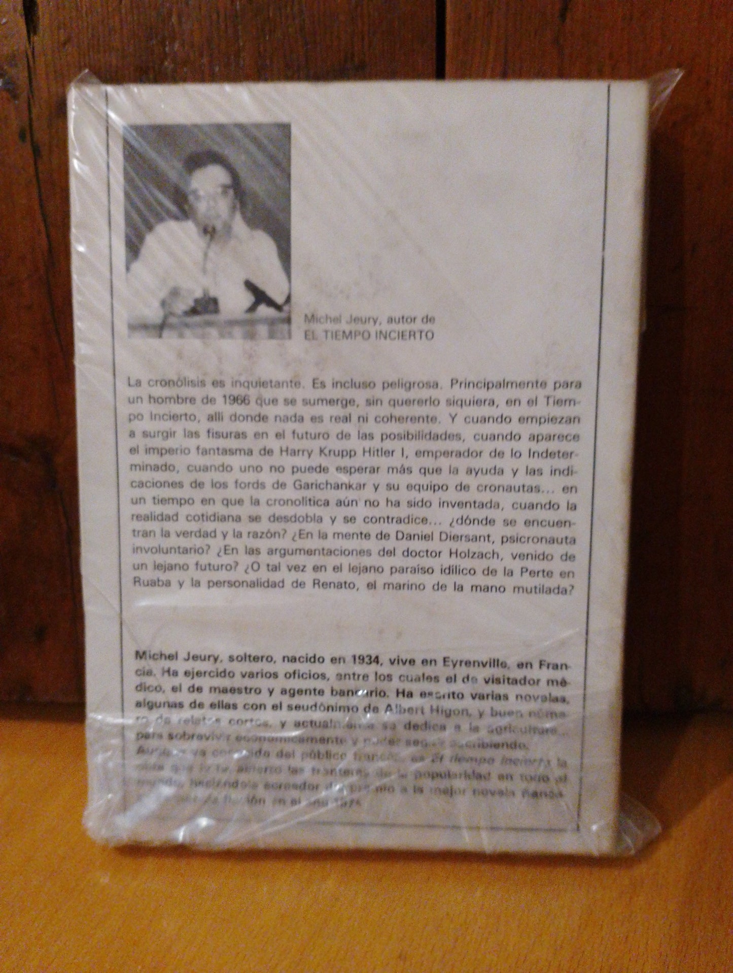El tiempo incierto. Michel Jeury