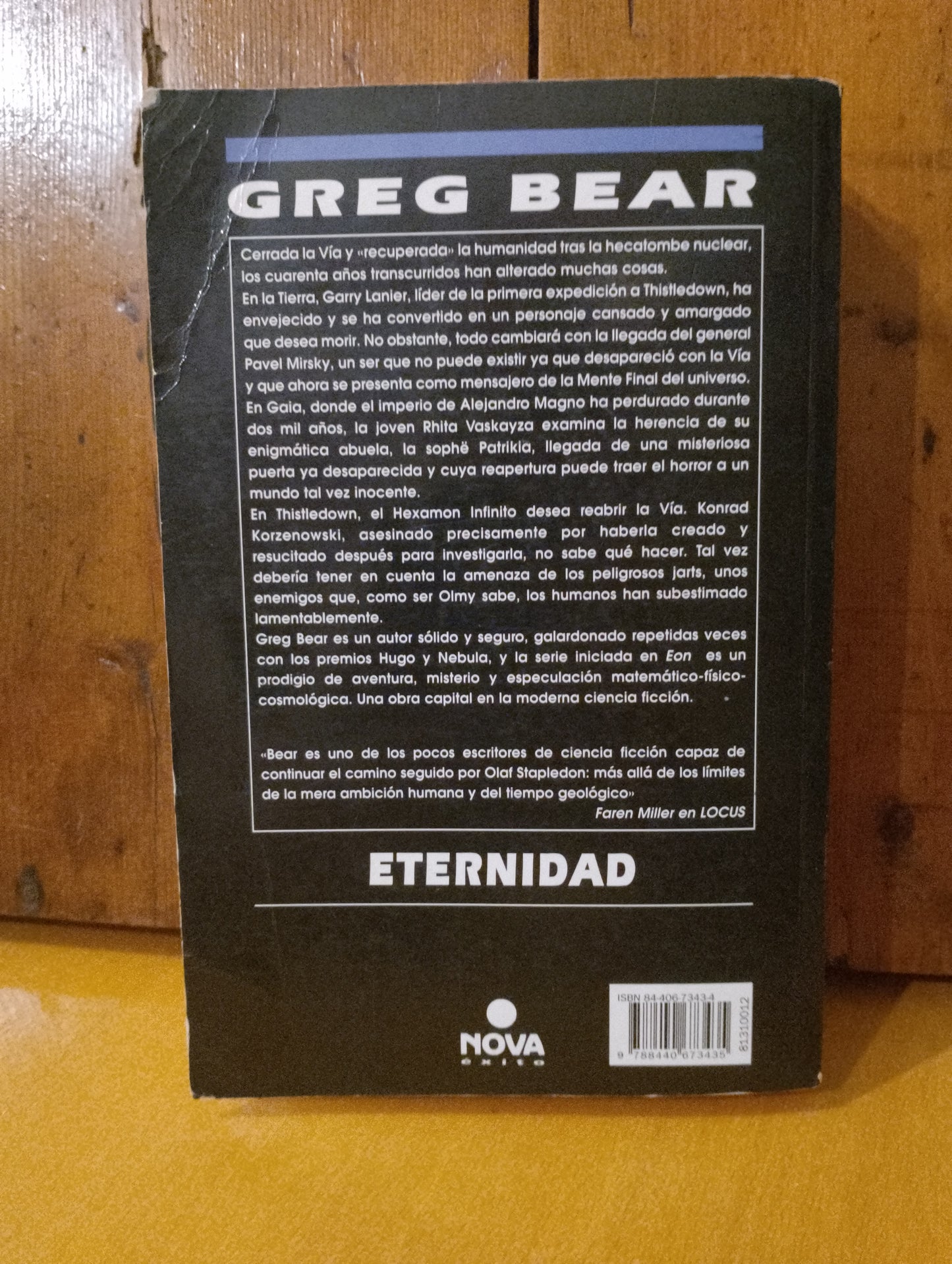 Eternidad. Greg Bear
