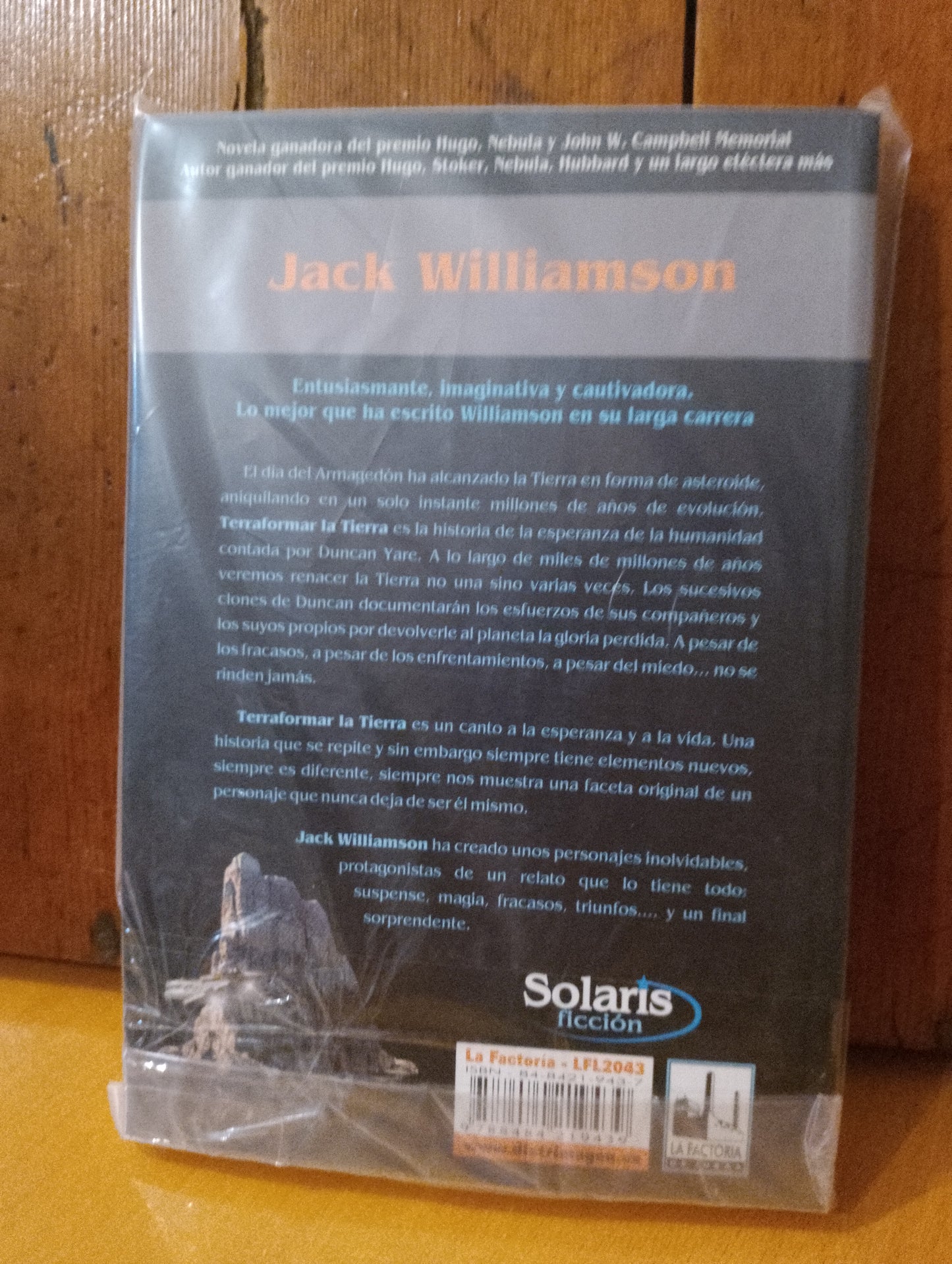 Terraformar la tierra. Jack Williamson