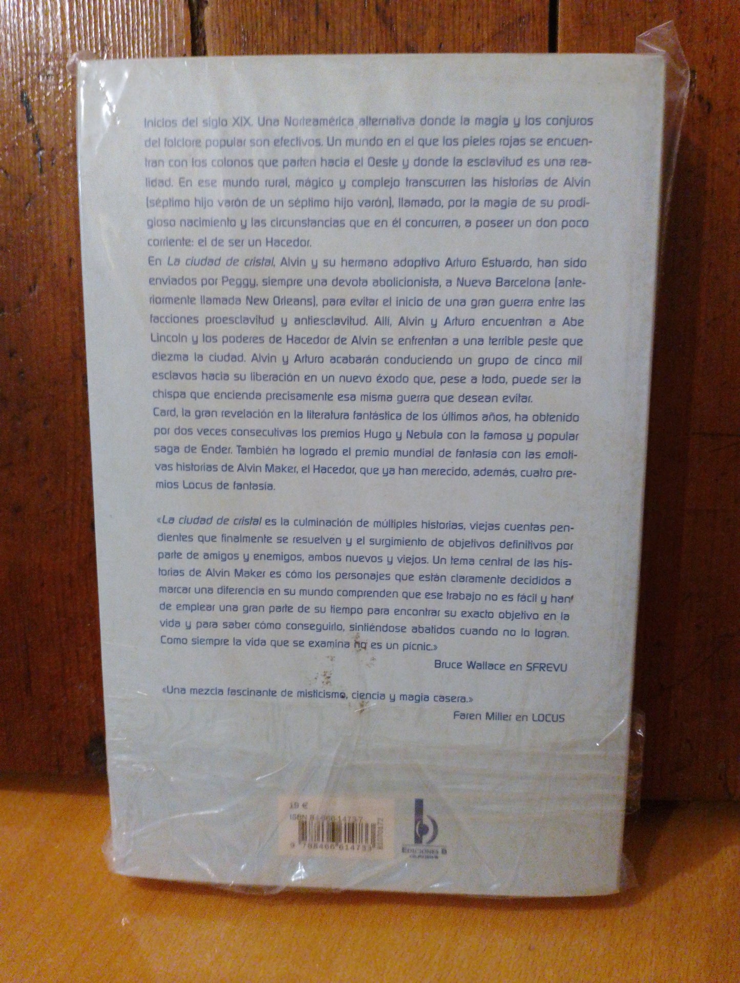 La ciudad de cristal. Orson Scott Card
