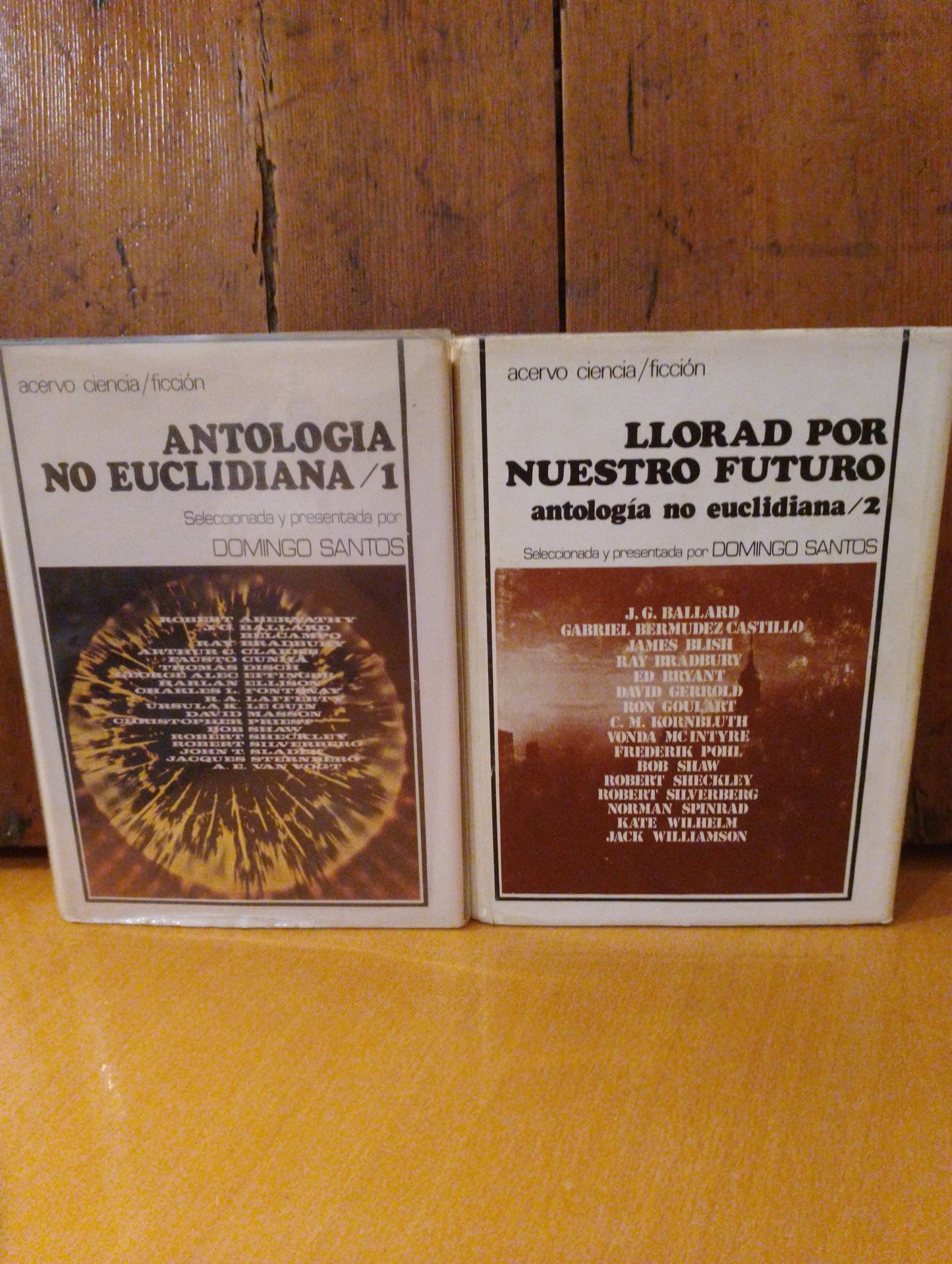 Antología no euclidiana. Llorad por nuestro futuro. Domingo Santos