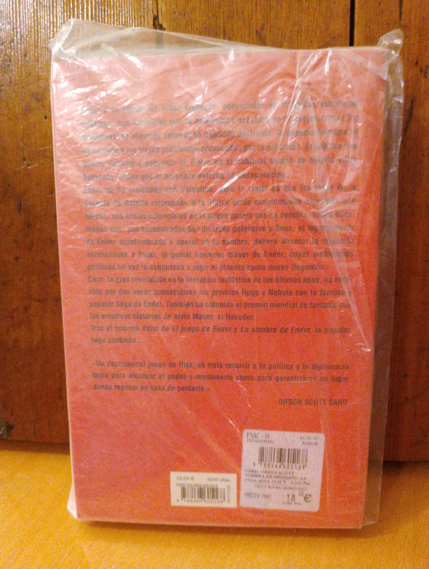 La sombra del Hegemon. Orson Scott Card