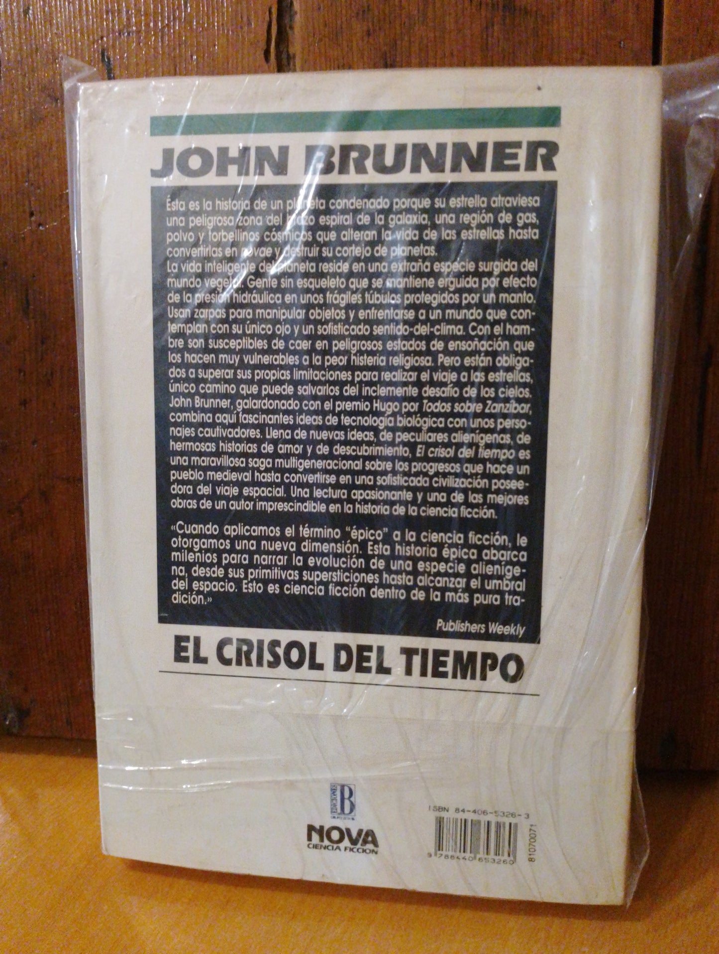 El crisol del tiempo. John Brunner