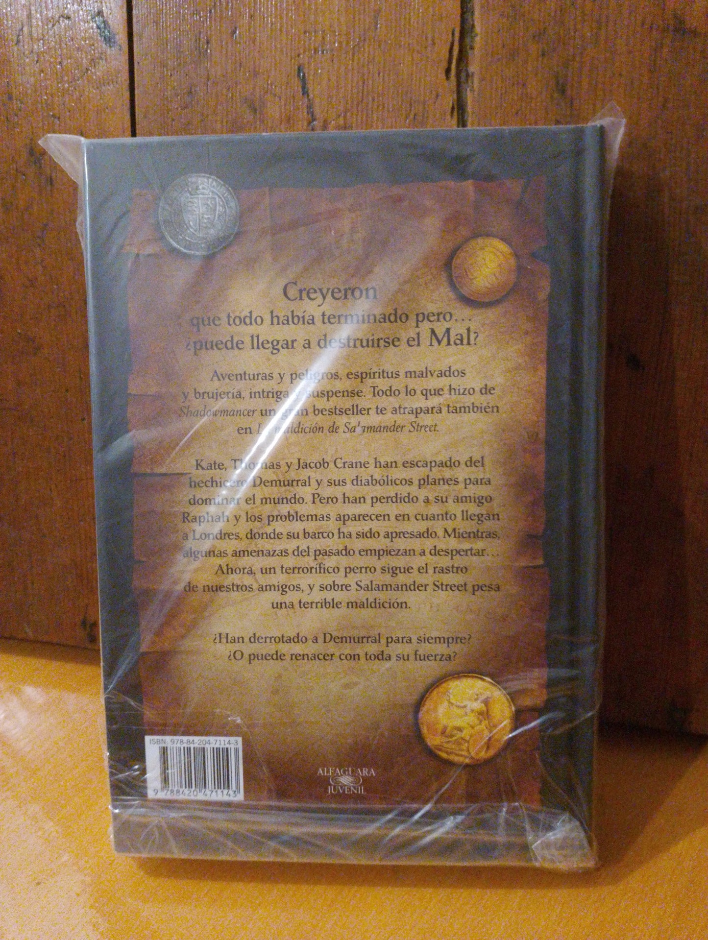 La maldición de Salamander Street. Shadowmancer 2. G.P. Taylor