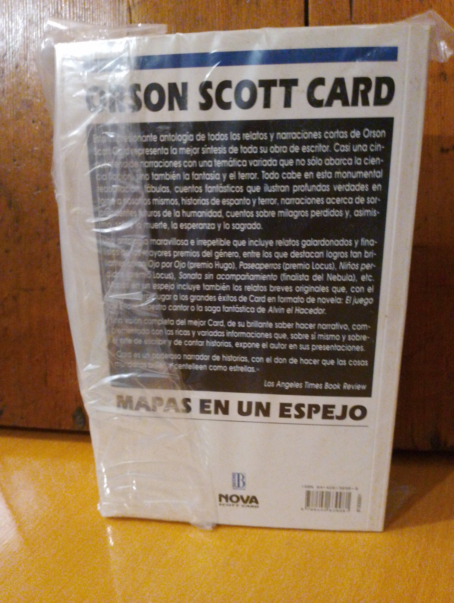 Mapas en un espejo. Orson Scott Card