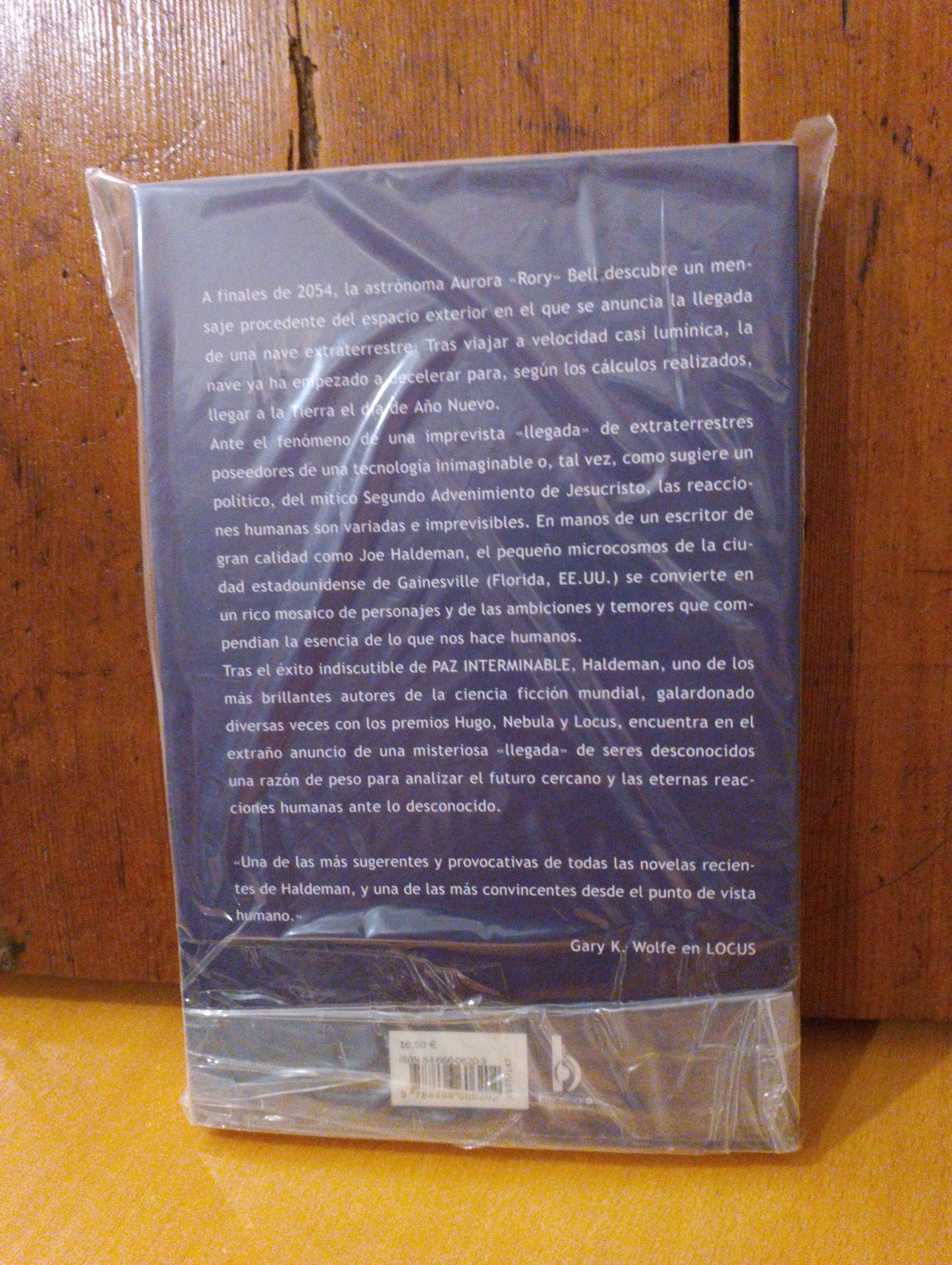 La llegada. Joe Haldeman