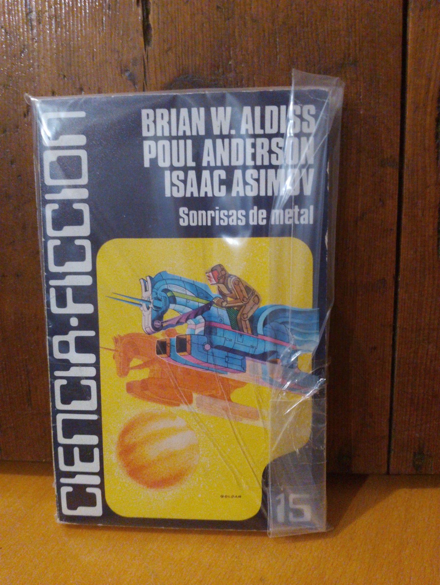 Sonrisas de metal. Brian Aldiss. Poul Anderson. Isaac Asimov