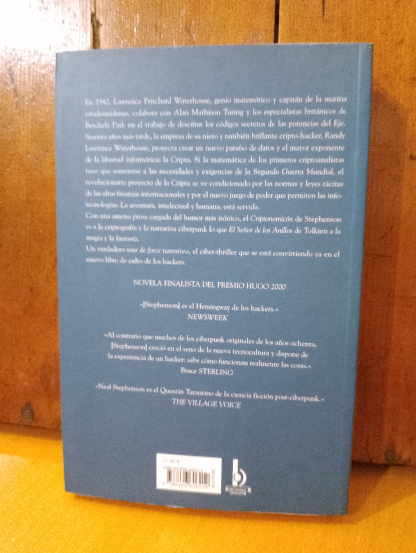 Criptomicon 1. El código enigma. Neal Stephenson