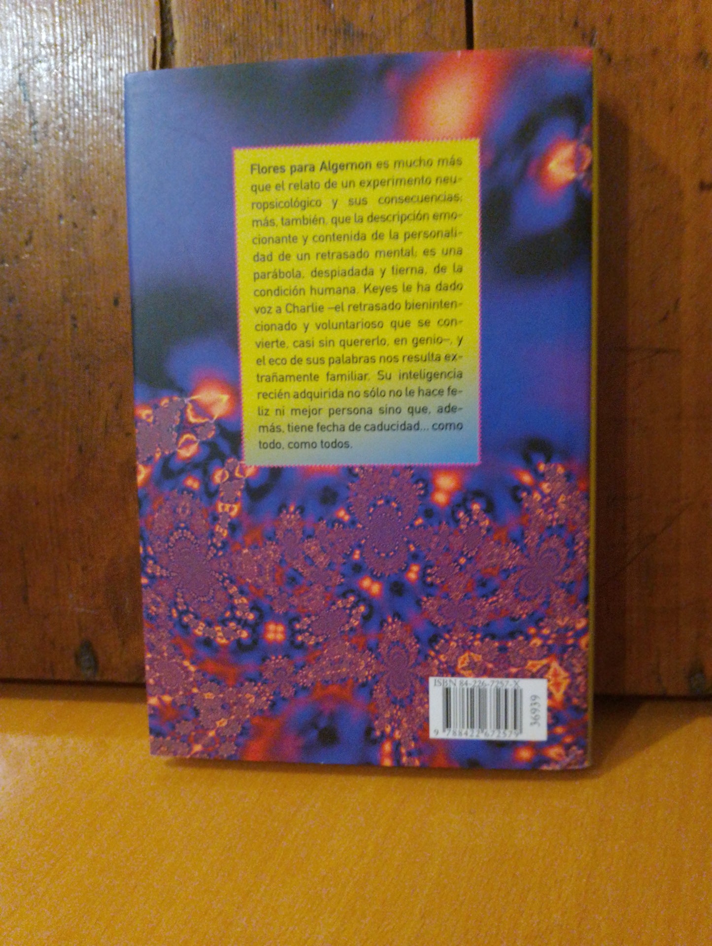 Flores para Algernon. Daniel Keyes