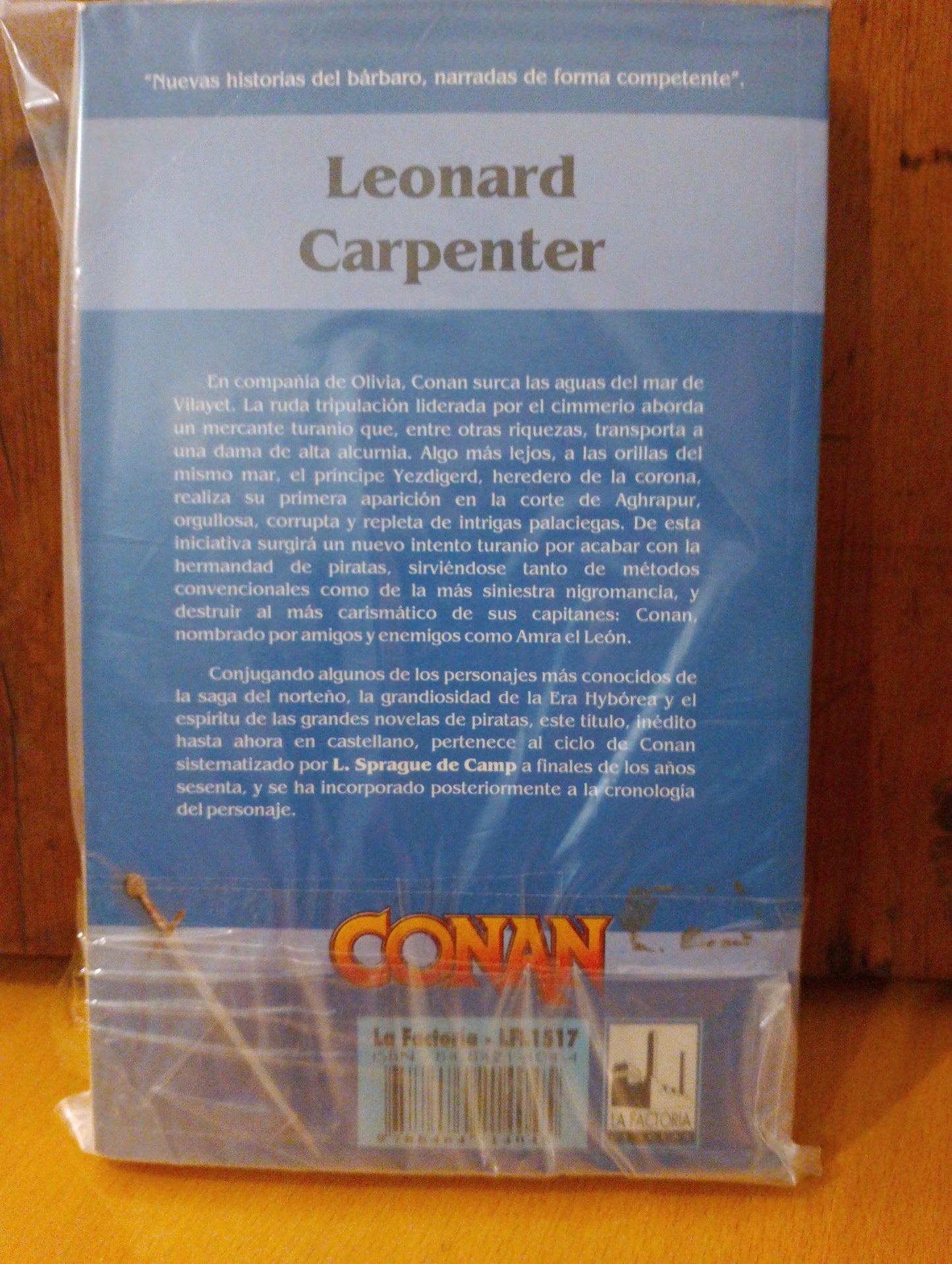 Conan y la hermandad roja. Leonard Carpentier