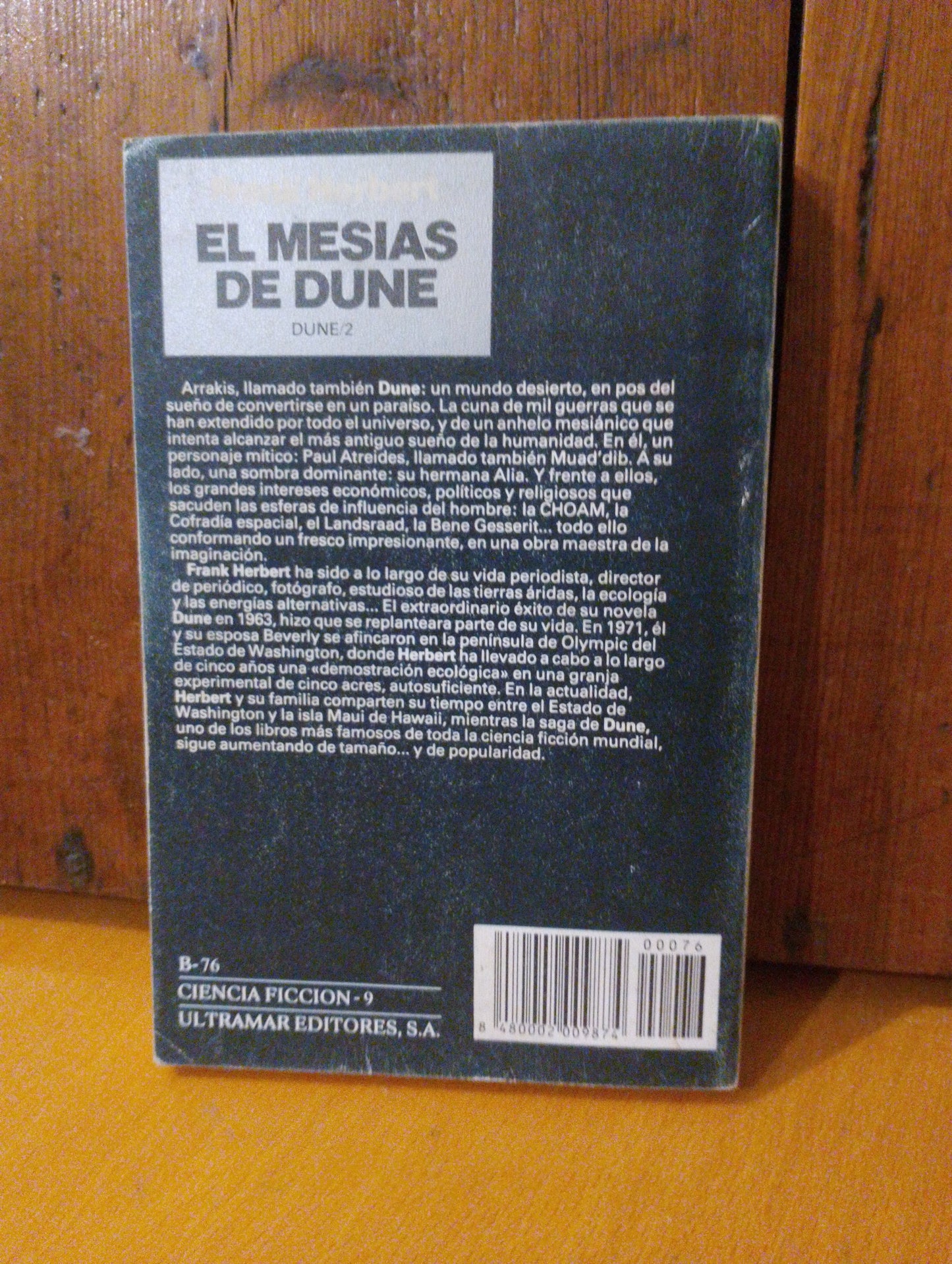 El mesías de Dune. Frank Herbert