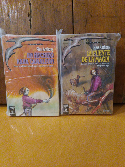 La magia de Xanth. Un hechizo para camleon. La fuente de la magia. Piers Anthony