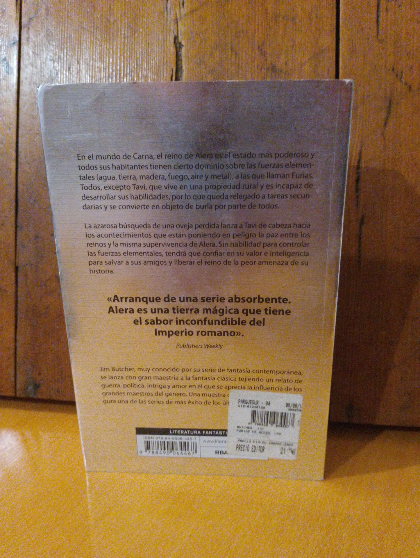 Las furias de Alera. Jim. Butcher